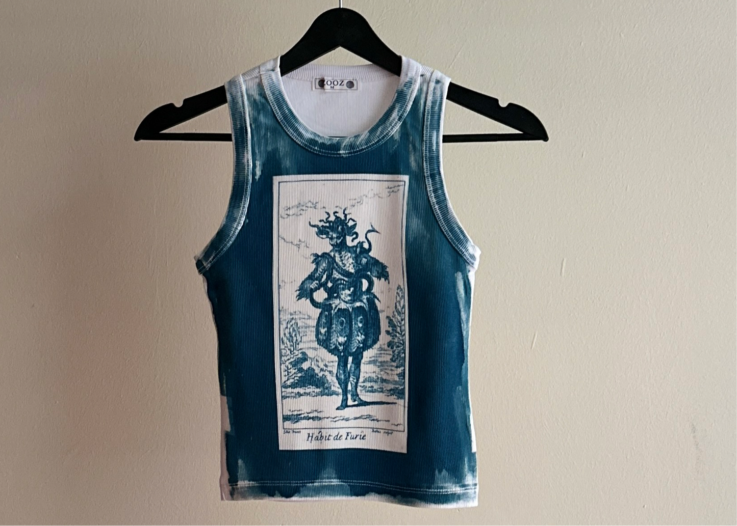 Habit Cyanotype Crop Top Sale 6