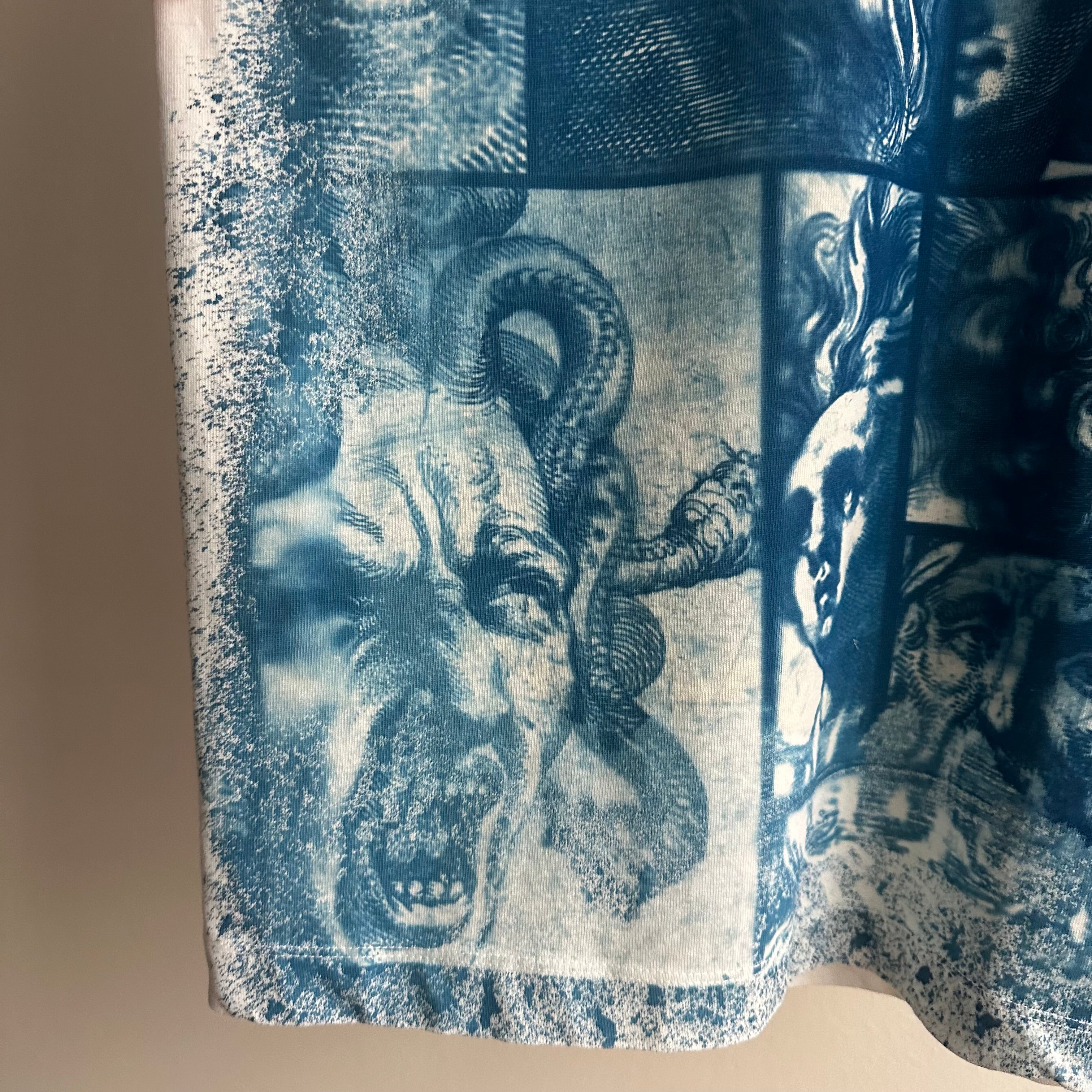 Side to Side Cyanotype T-shirt Sale 73