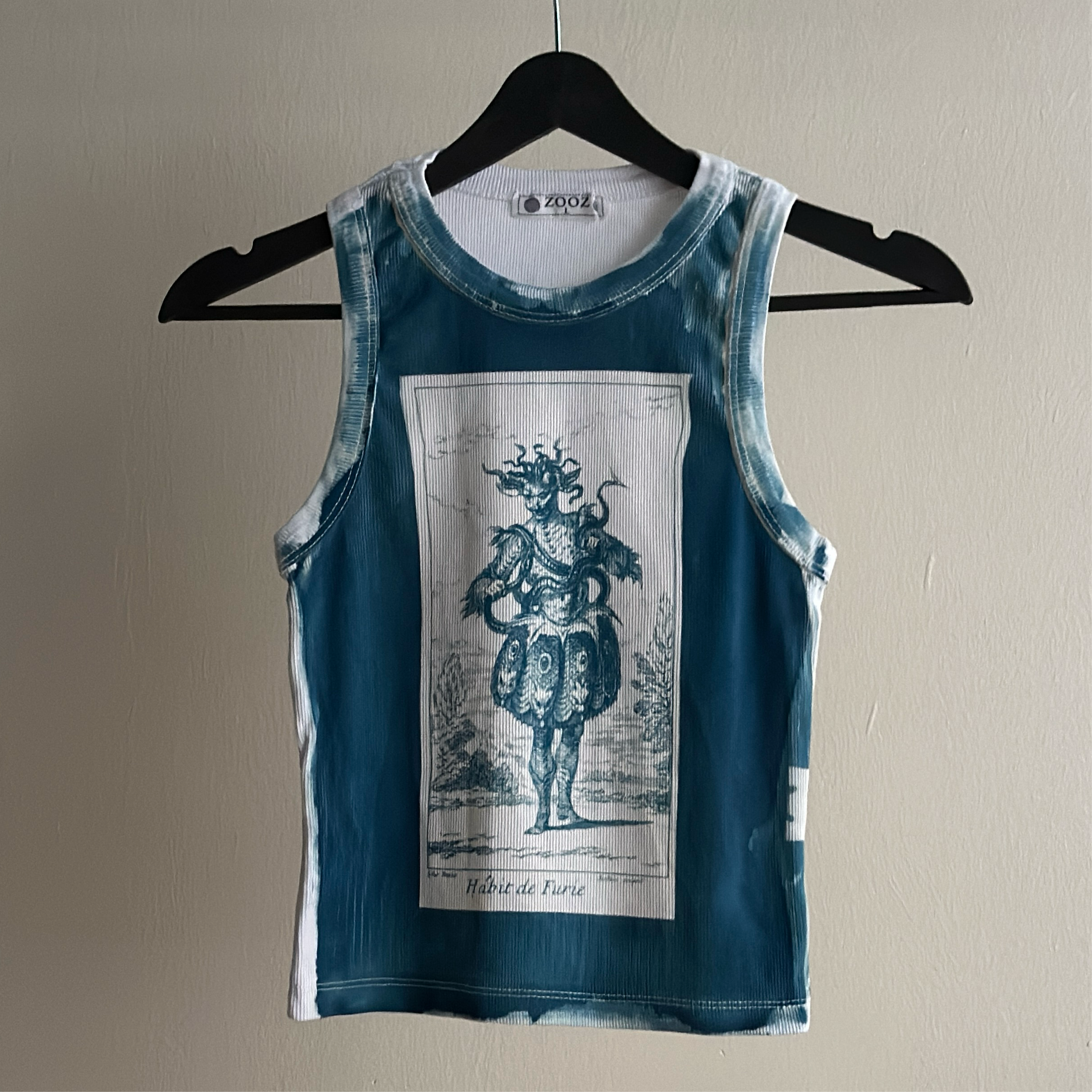 Habit Cyanotype Crop Top Sale 23