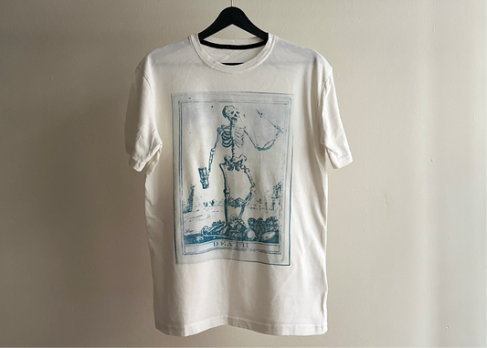 Skeleton Cyanotype T-shirt Sale 56