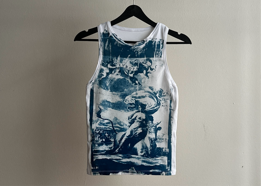 Evropa Cyanotype Tank Top Sale 82