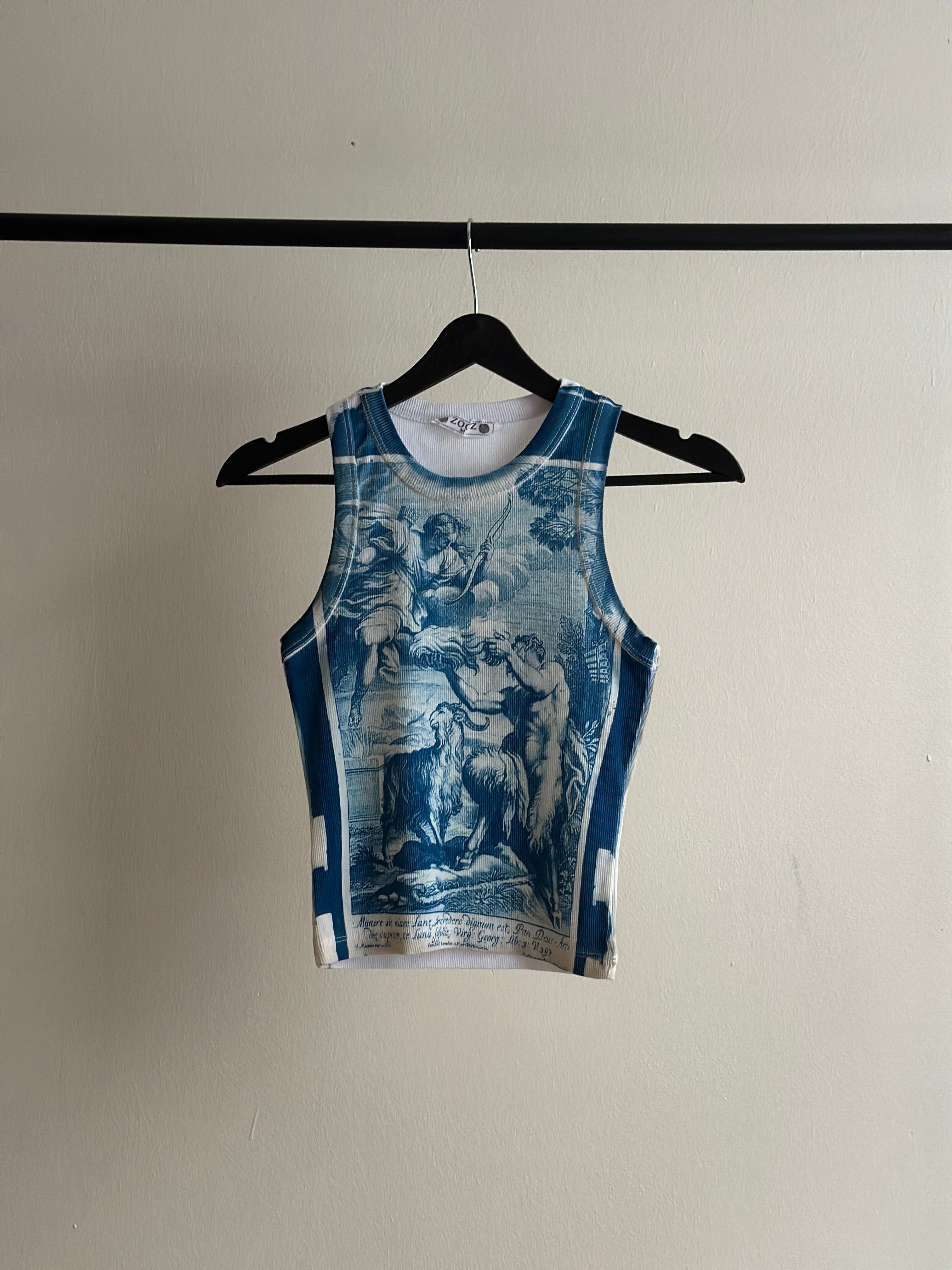 Cyanotype Crop Top Sale 99