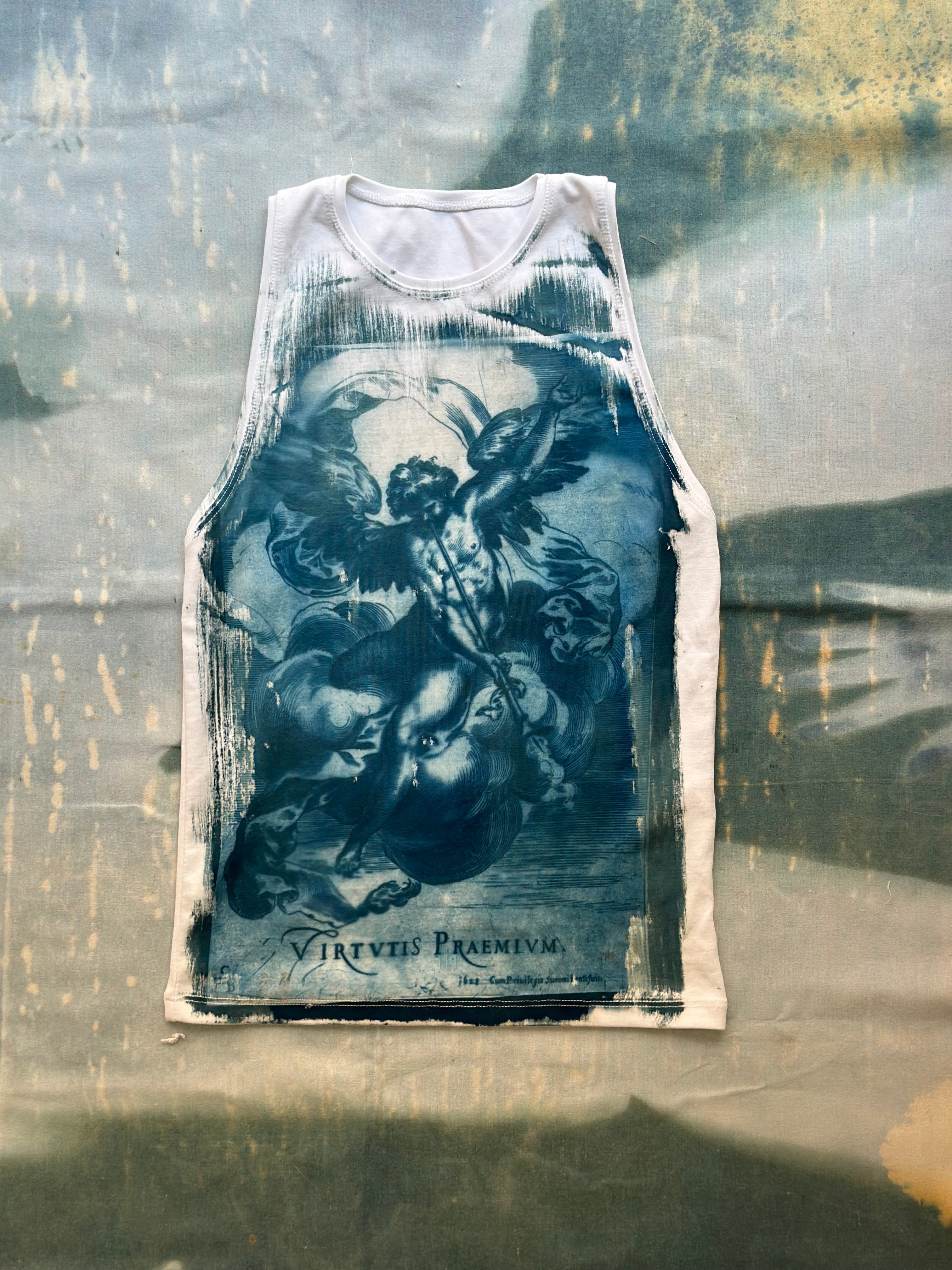 Virtutis Cyanotype Tank Top Sale 167