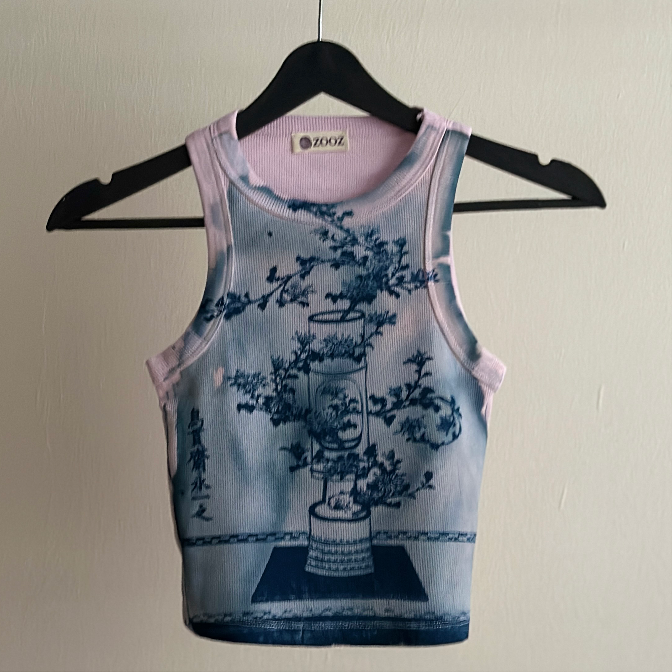 Shofu Cyanotype Crop Top Sale 64