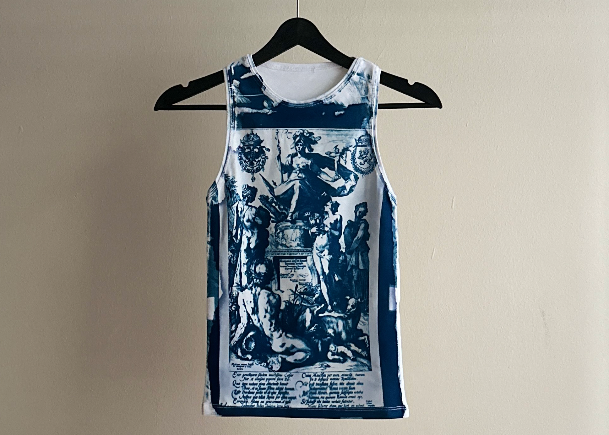 Goltzius Cyanotype Tank Top Sale 54