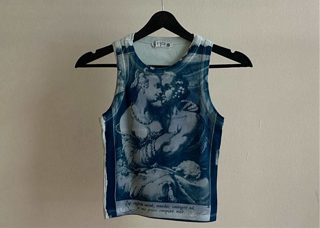 Sight Cyanotype Crop Top Sale 24