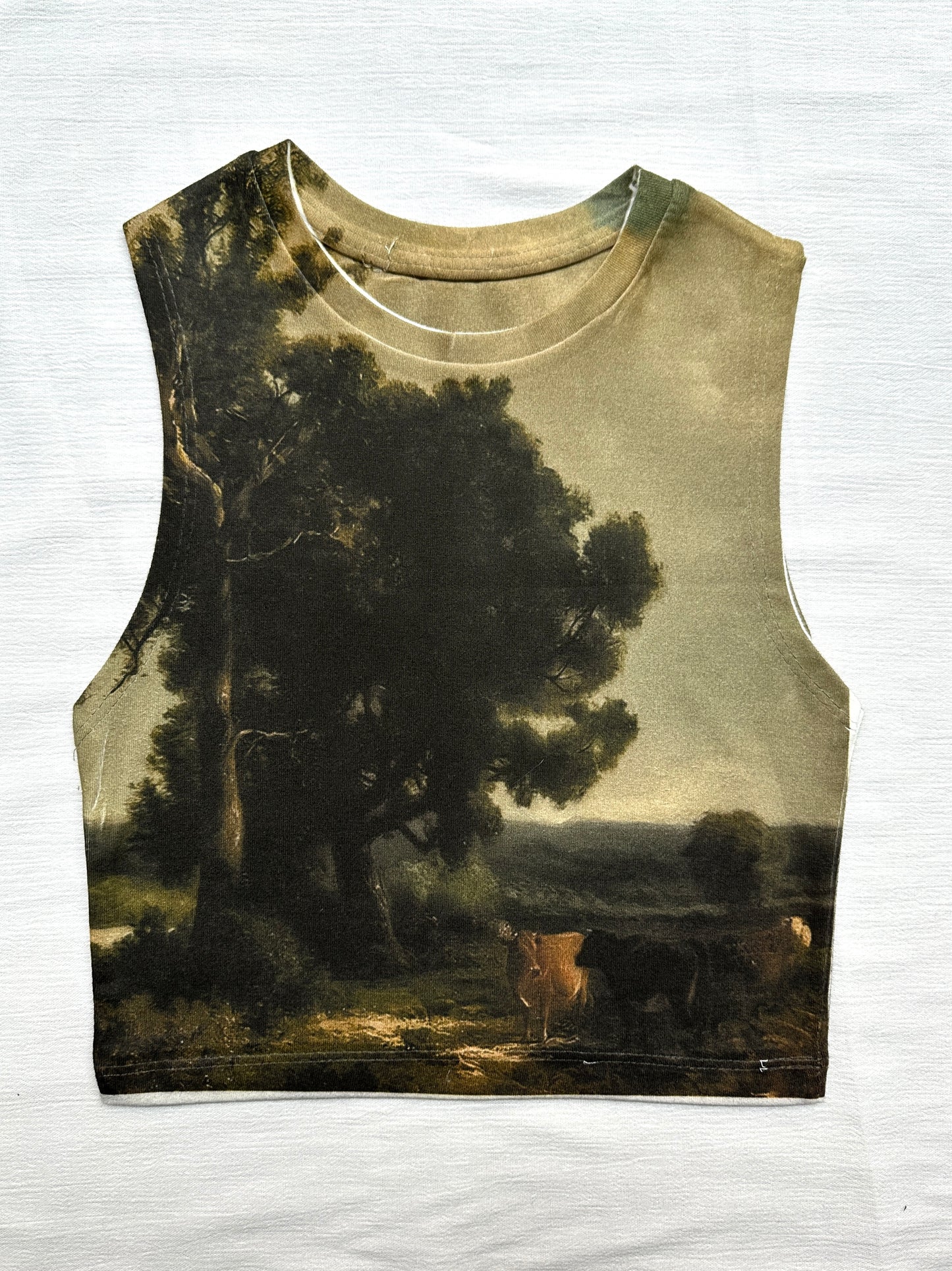 Landscape Super Crop Top