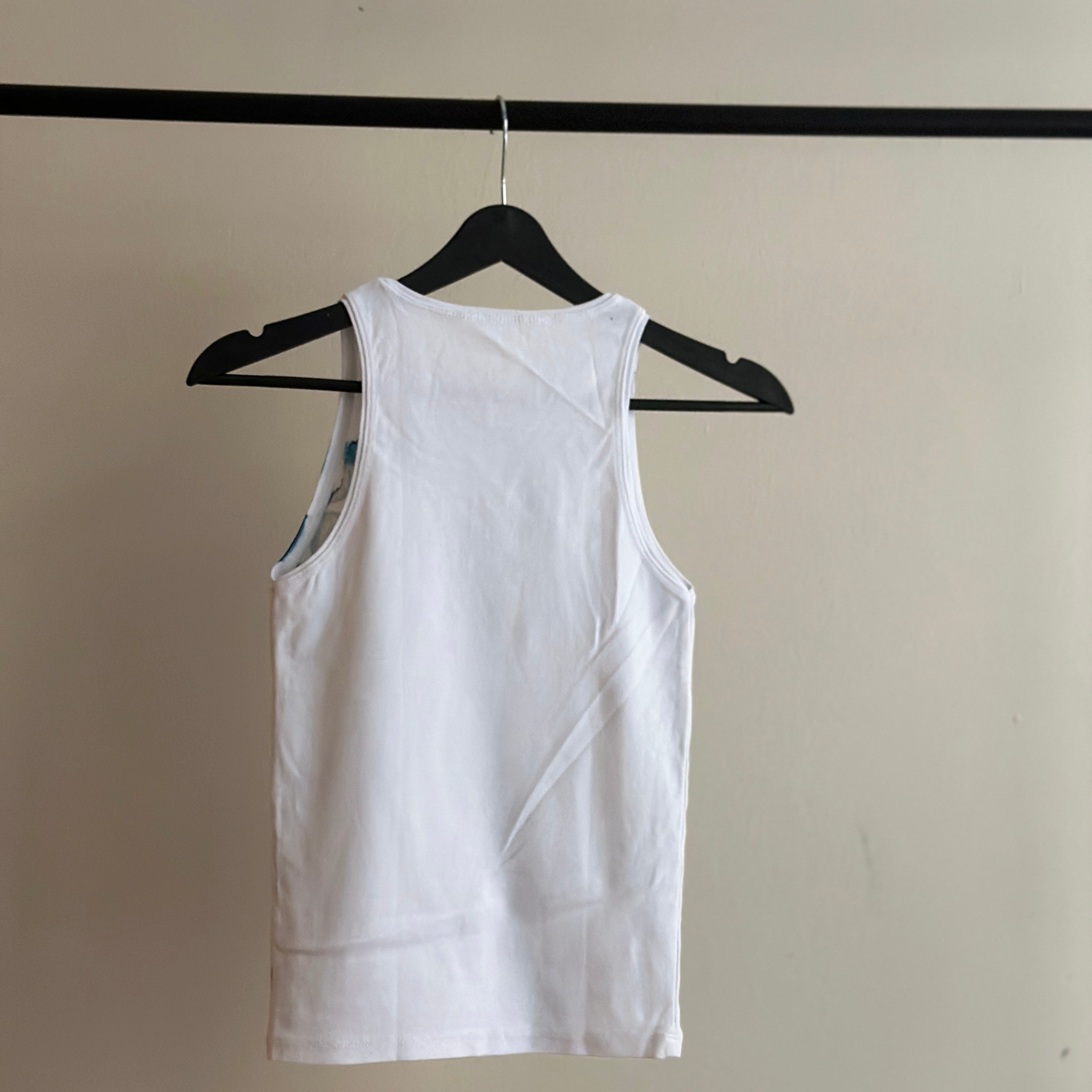Iris Flowers Cyanotype Tank Top Sale 118