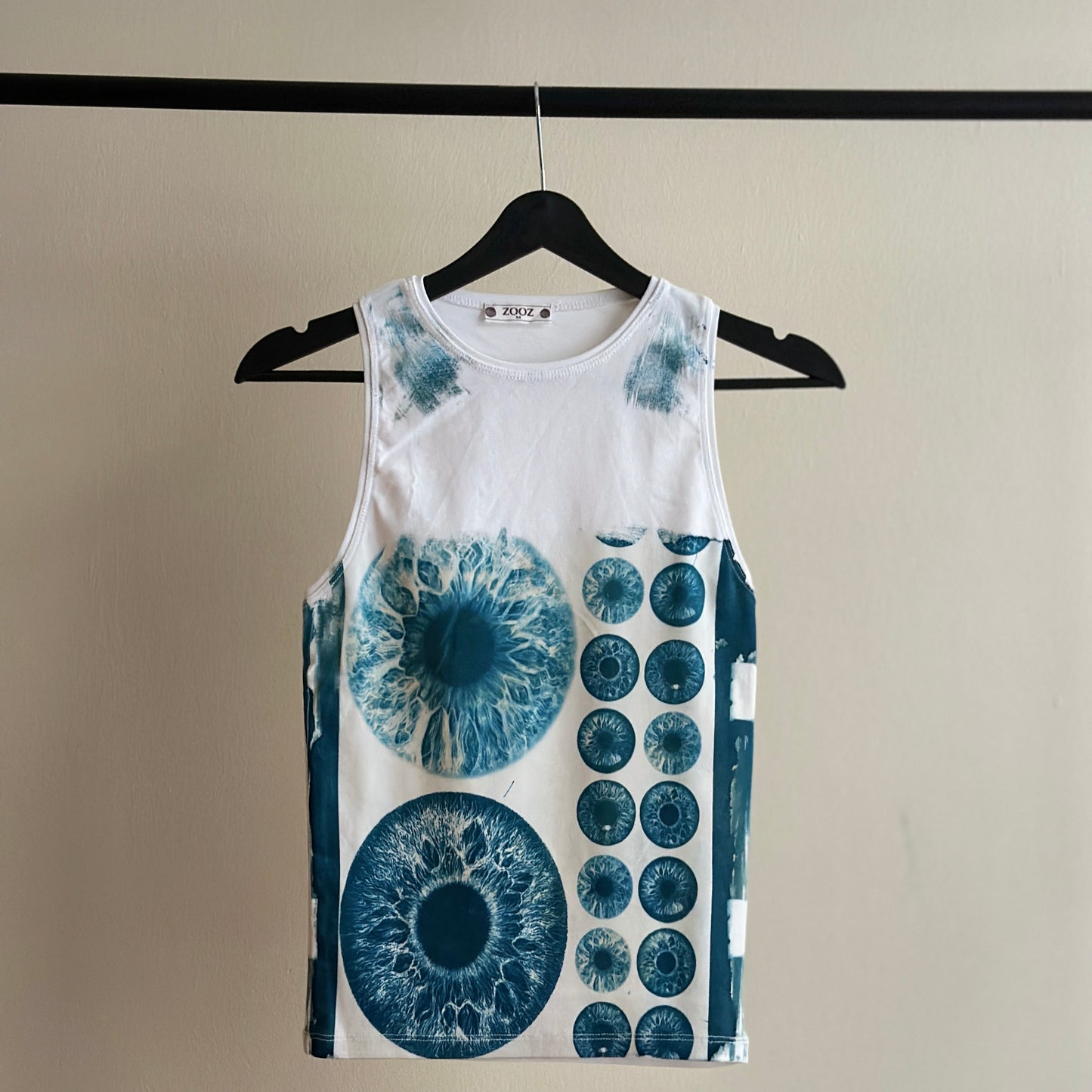 Iris Cyanotype Tank Top Sale 109