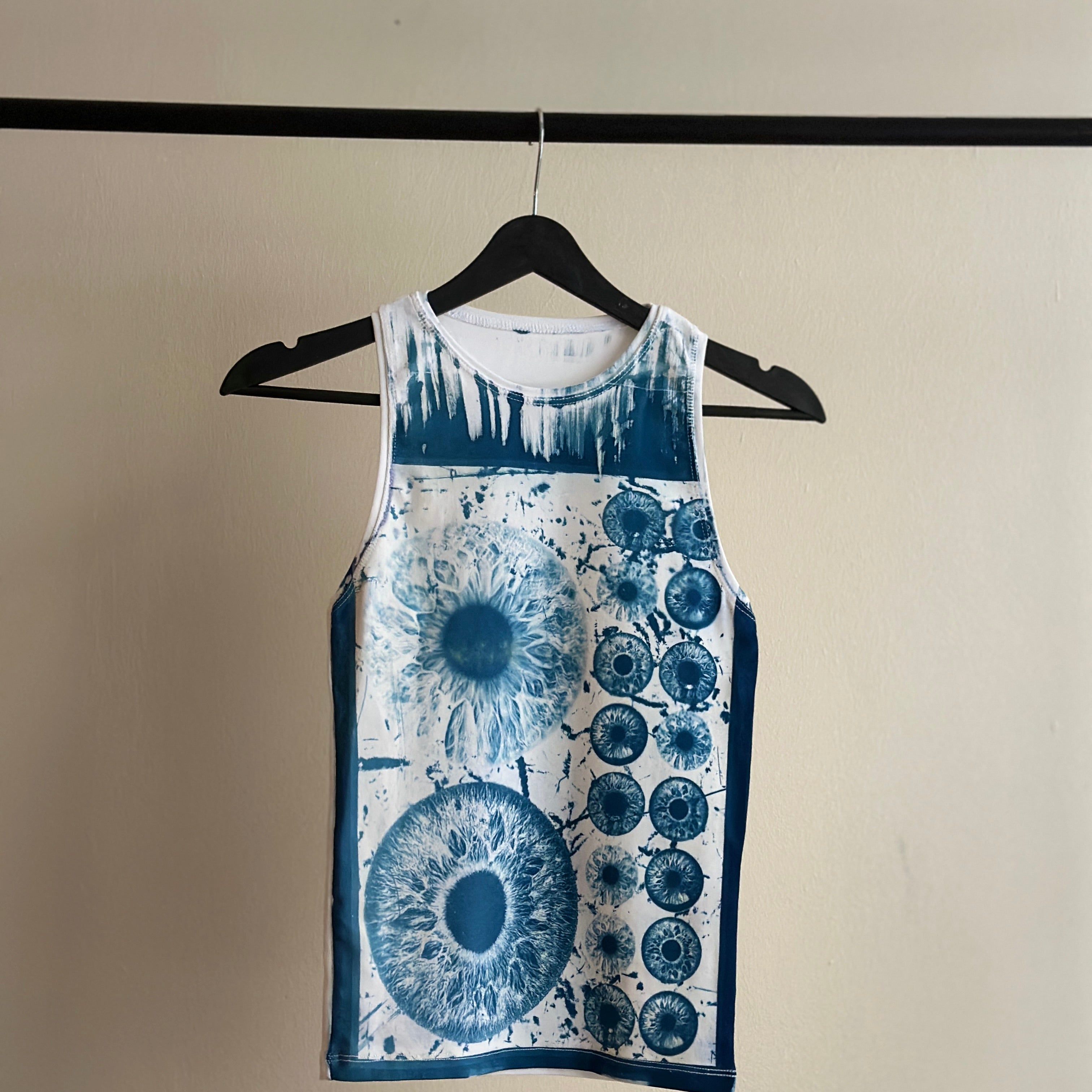 Iris Cyanotype Tank Top Sale 120