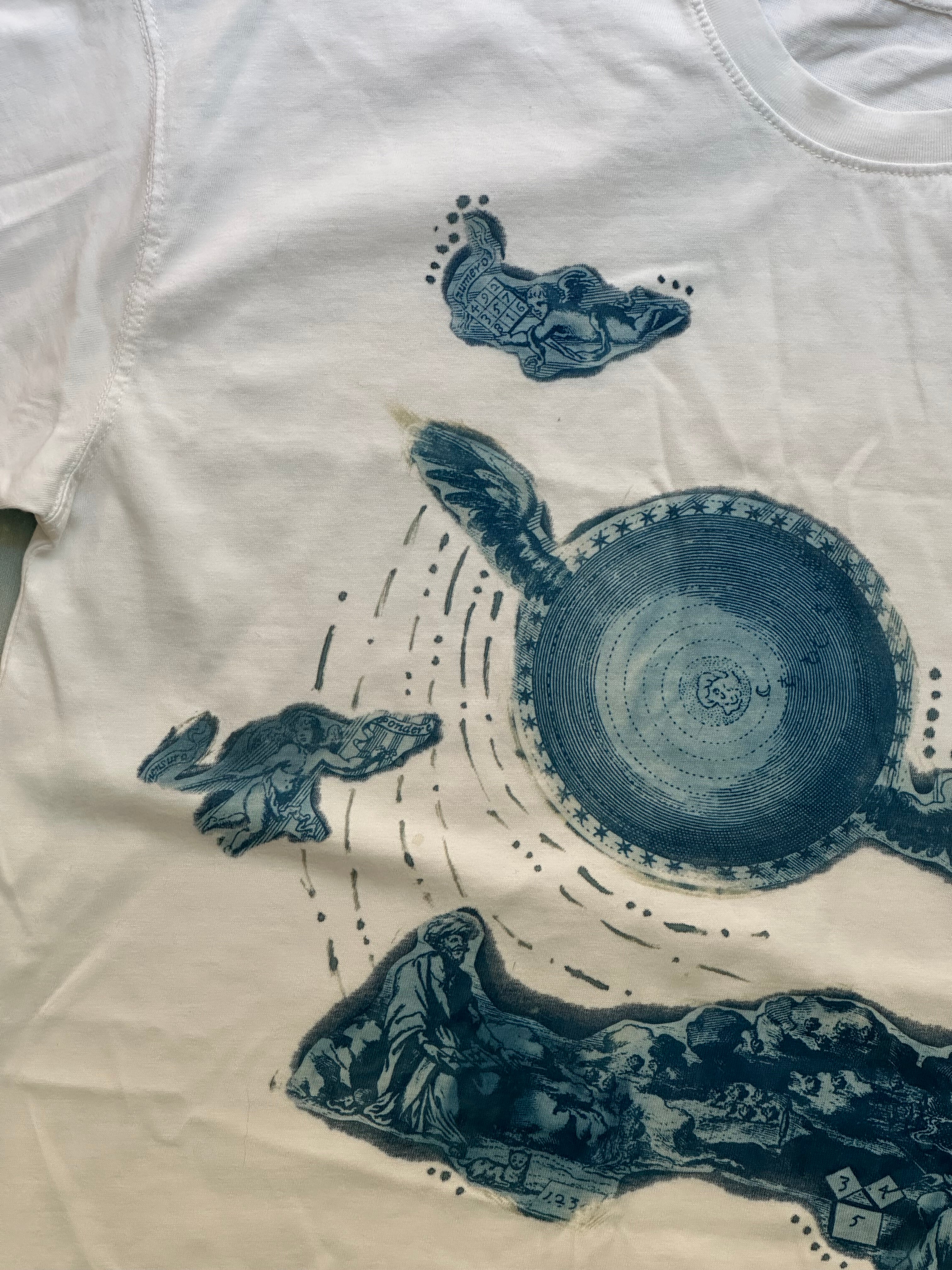 Arithmologia Cyanotype T-shirt Sale 184