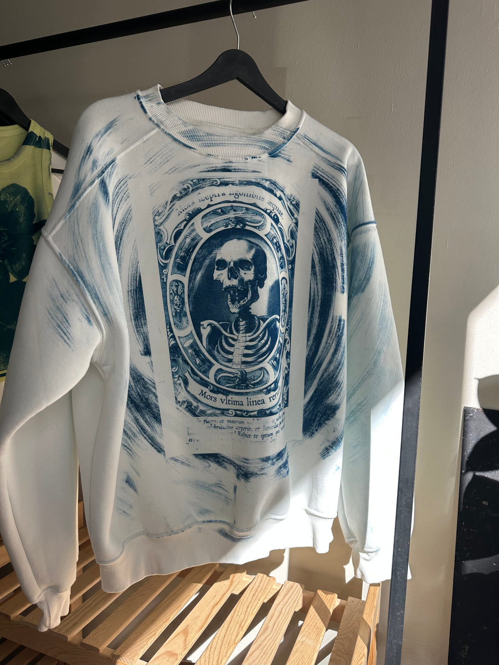 Skeleton Cyanotype Sweatshirt