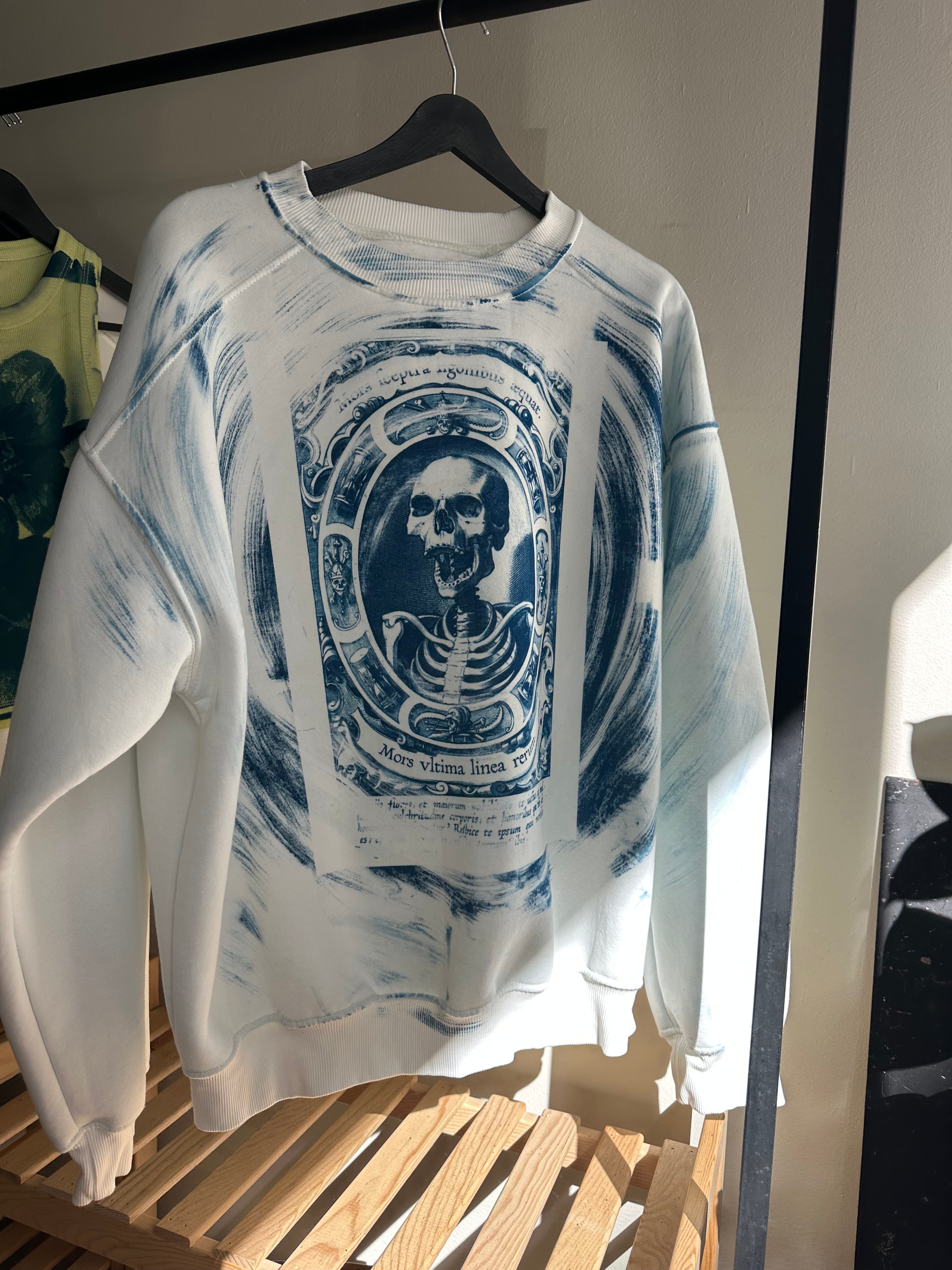 Skeleton Cyanotype Sweatshirt