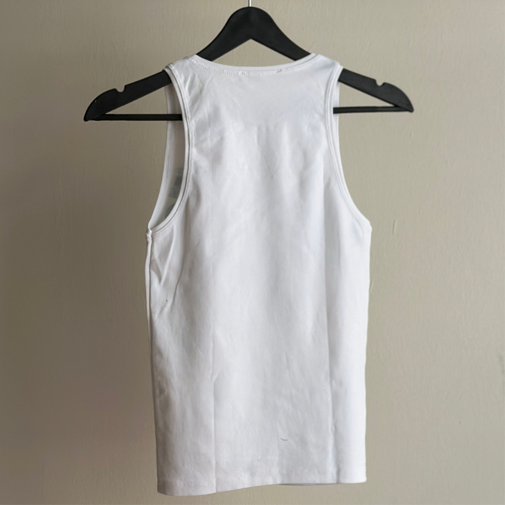 Iris Flowers Cyanotype Tank Top Sale 40