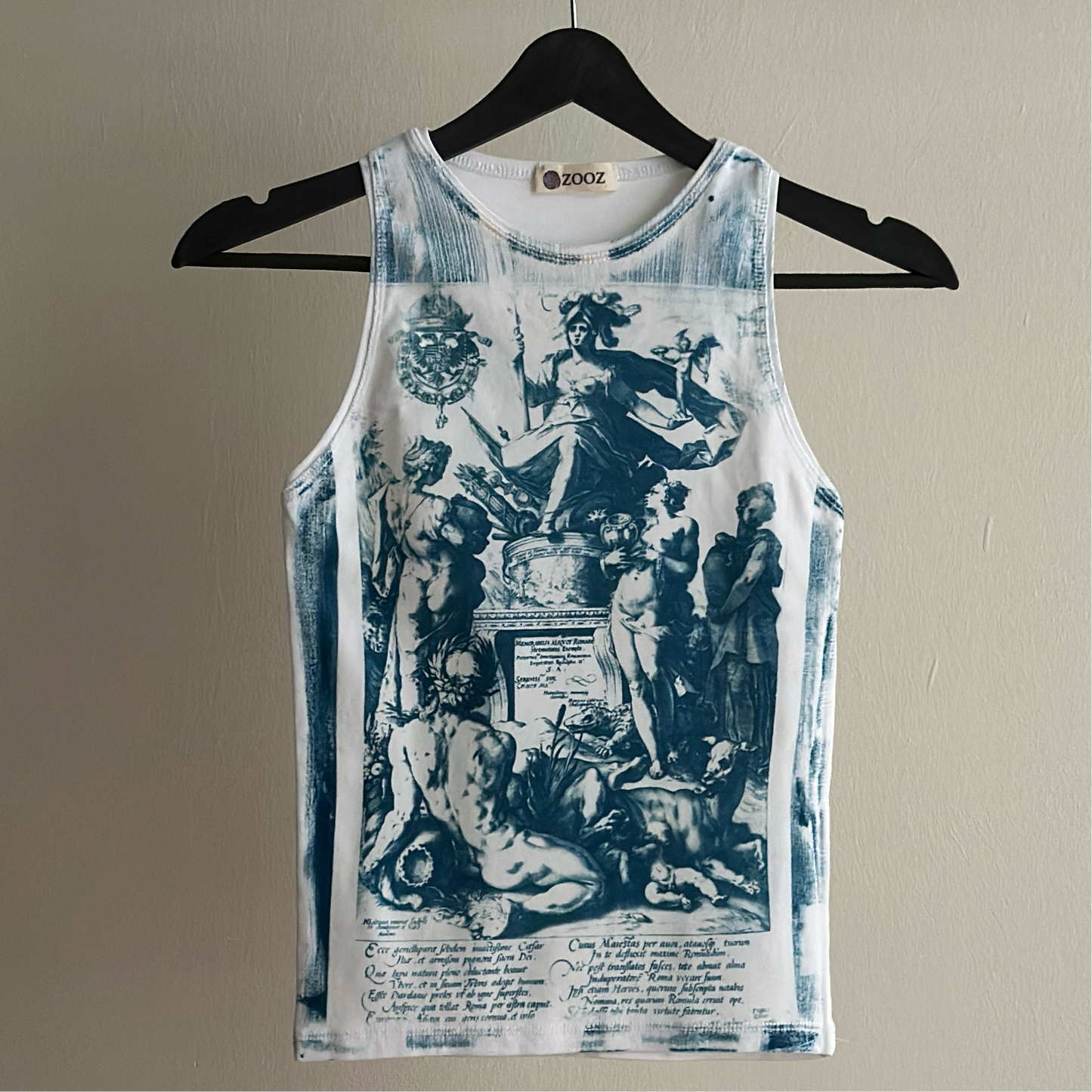 Goltzius Cyanotype Tank Top Sale 46