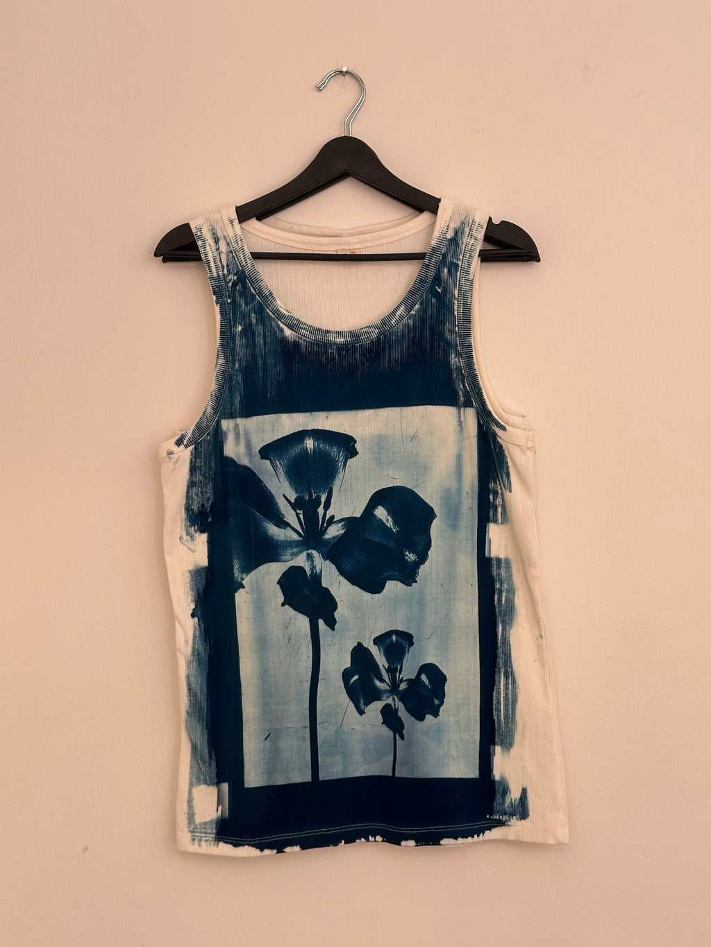 Flowers Cyanotype Men’s Top