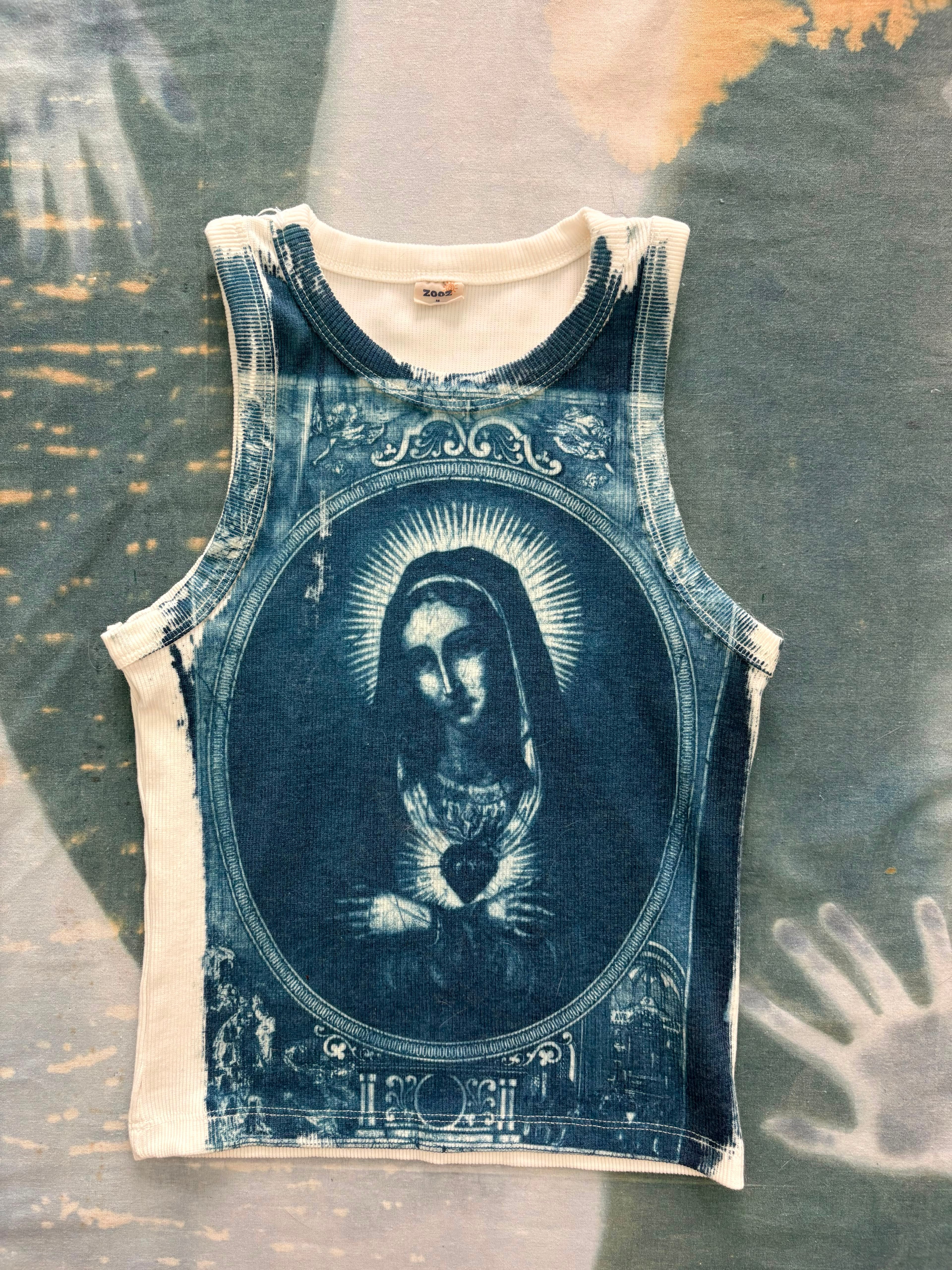 Holy Cyanotype Crop Top Sale 203