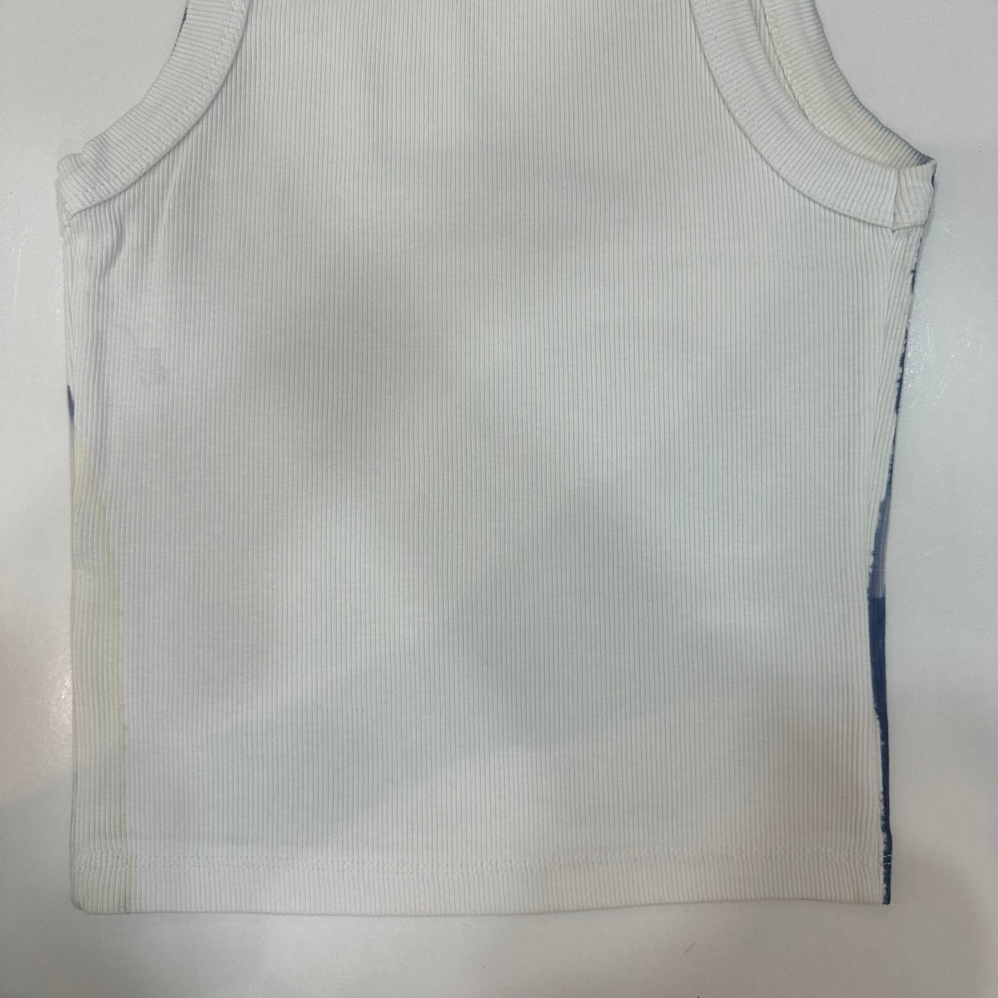 Iris Flowers Cyanotype Crop Top Sale 51