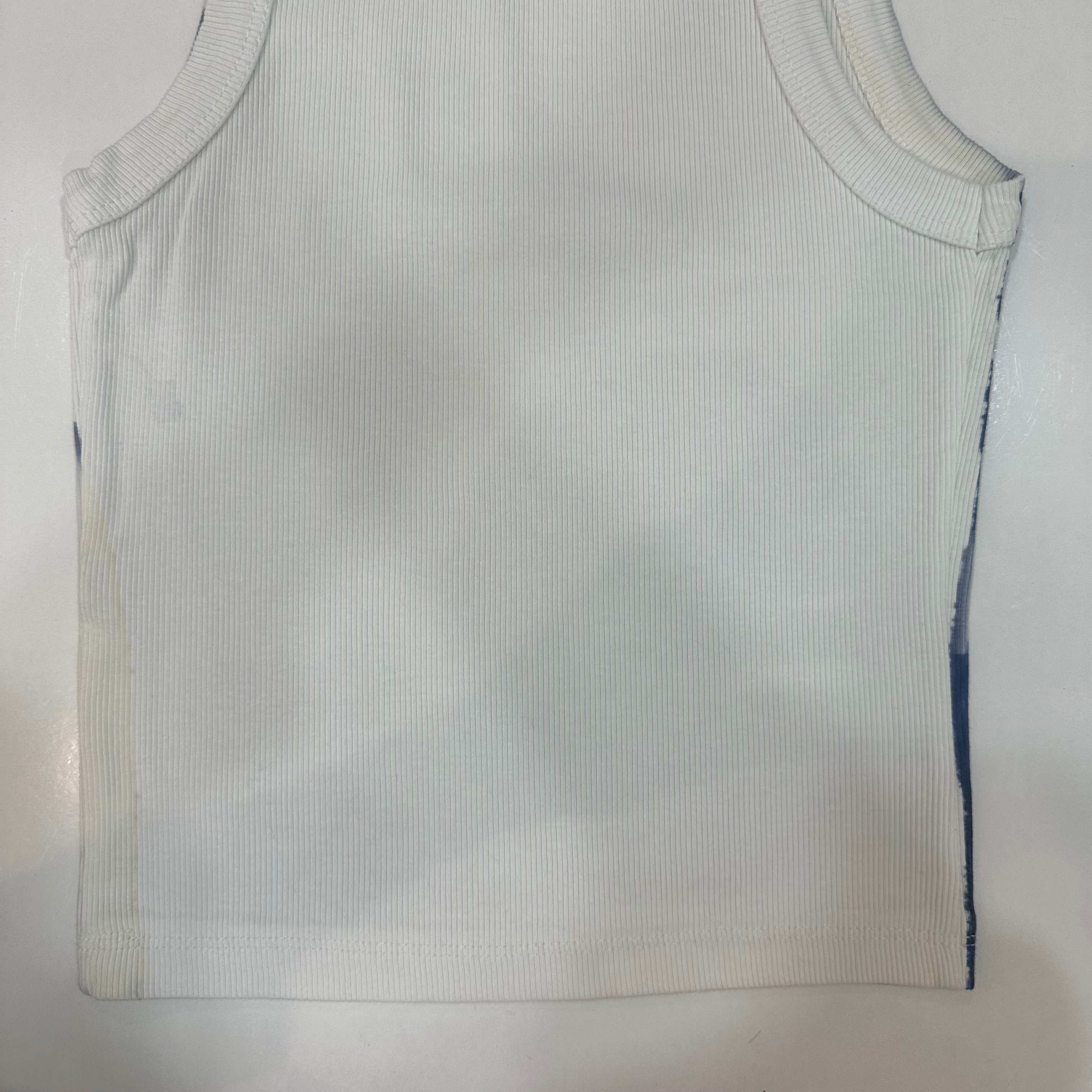 Iris Flowers Cyanotype Crop Top Sale 51