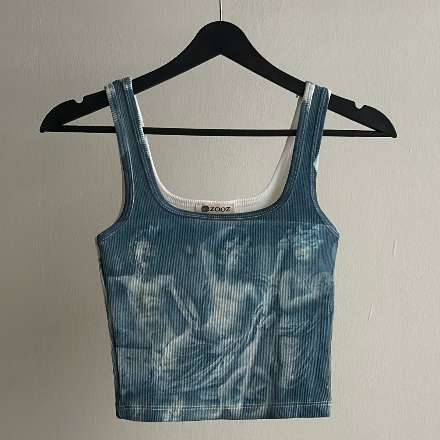 Perge Cyanotype Crop Top Sale 67