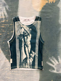Cyanotype Crop Top Sale 208