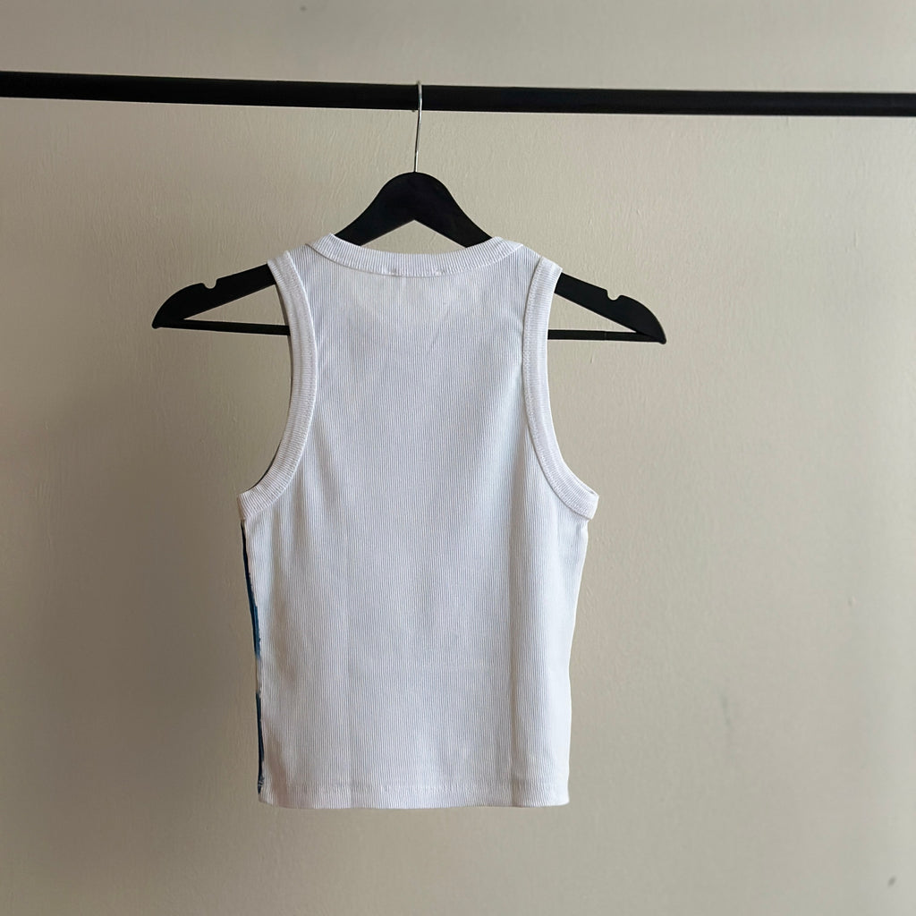 Iris Cyanotype Crop Top Sale 117