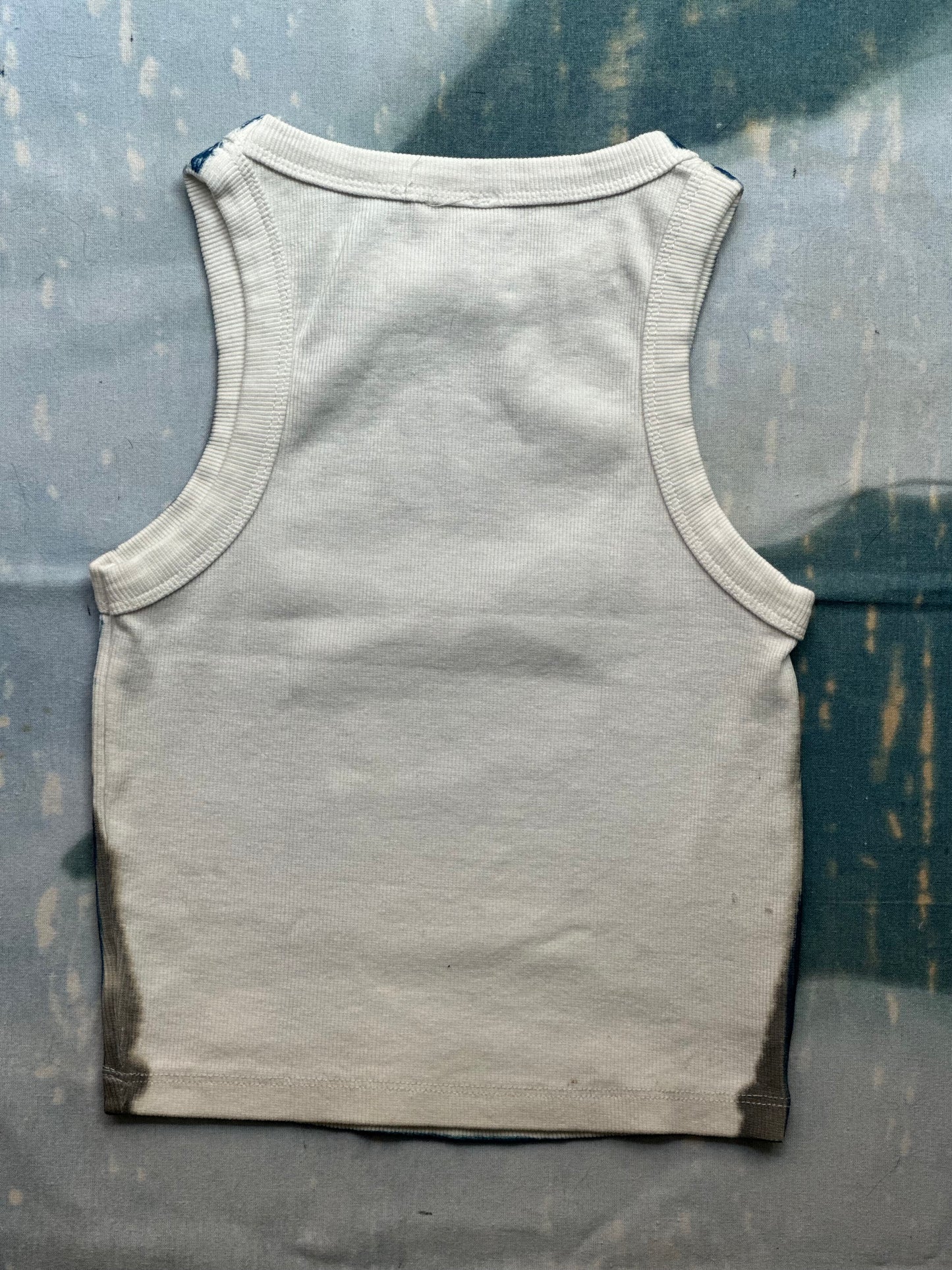 Iris Cyanotype Crop Top Sale 149