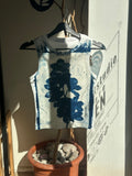Beetlebloom Cyanotype Crop Top