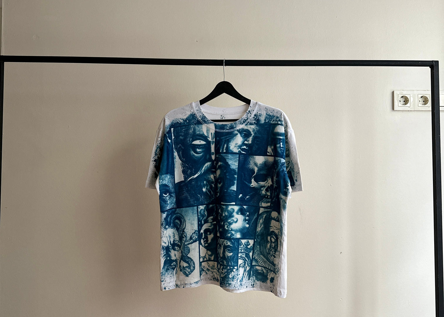 Side to Side Cyanotype T-shirt Sale 88