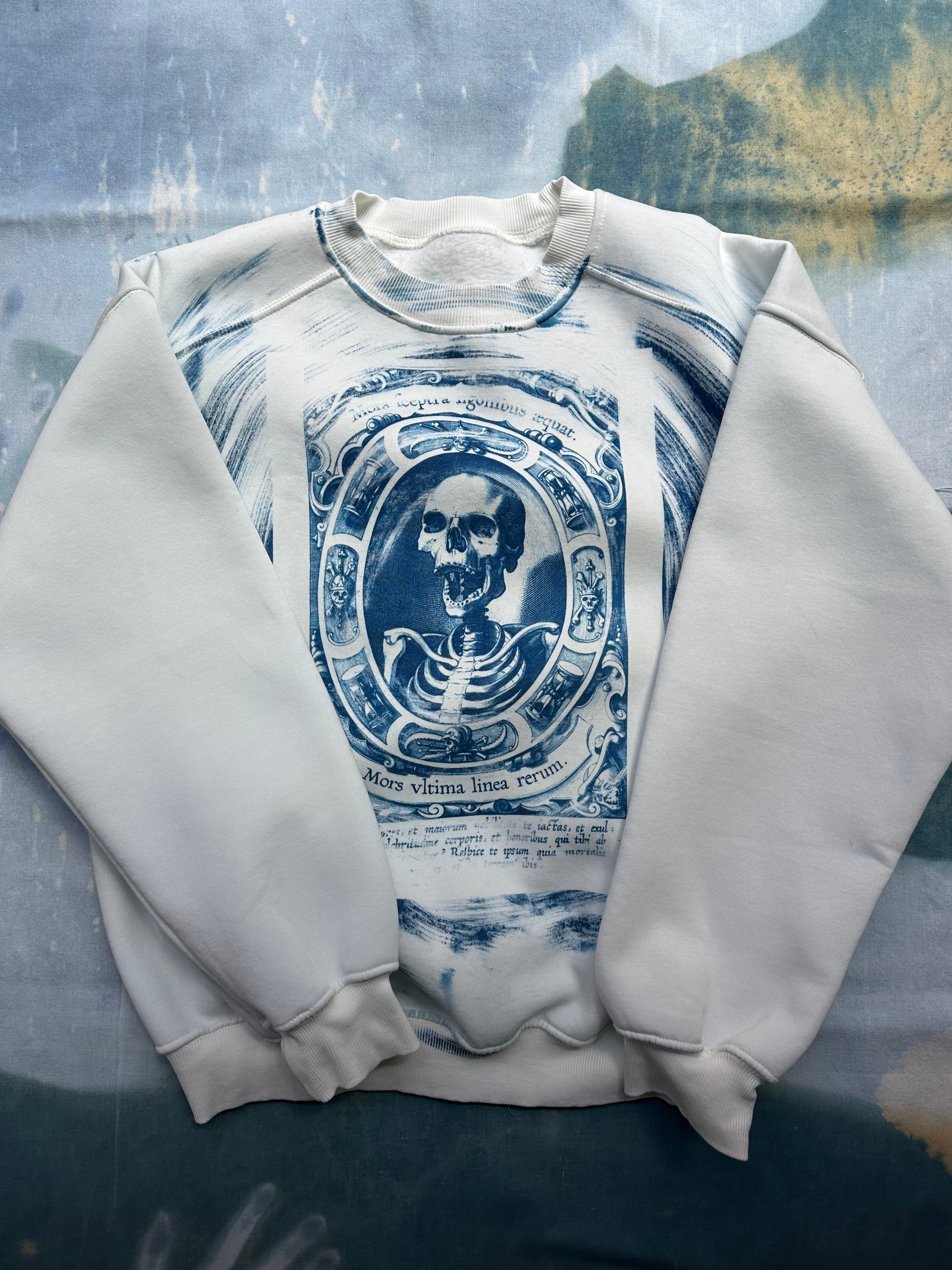 Skeleton Cyanotype Sweatshirt