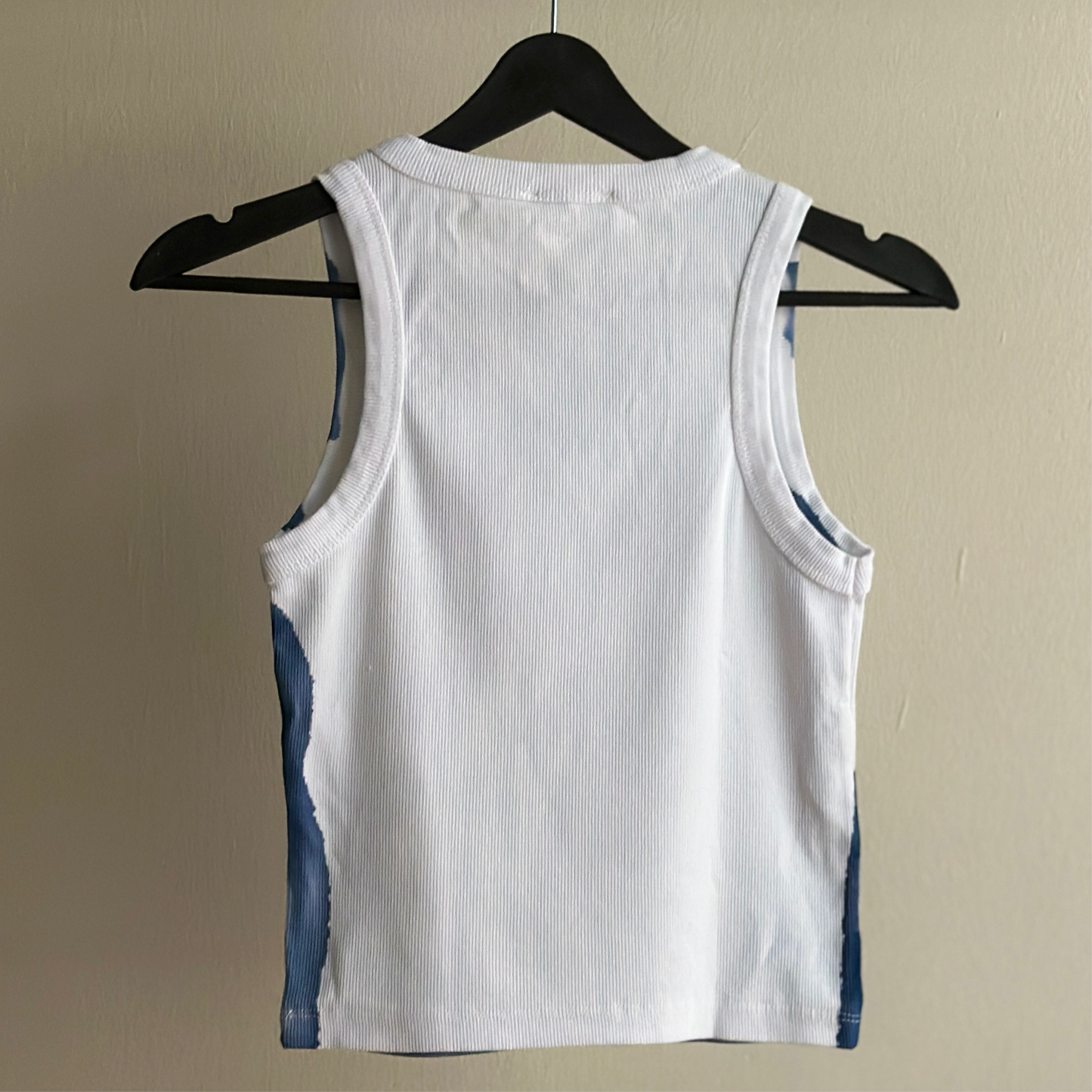 Iris Flowers Cyanotype Crop Top Sale 19