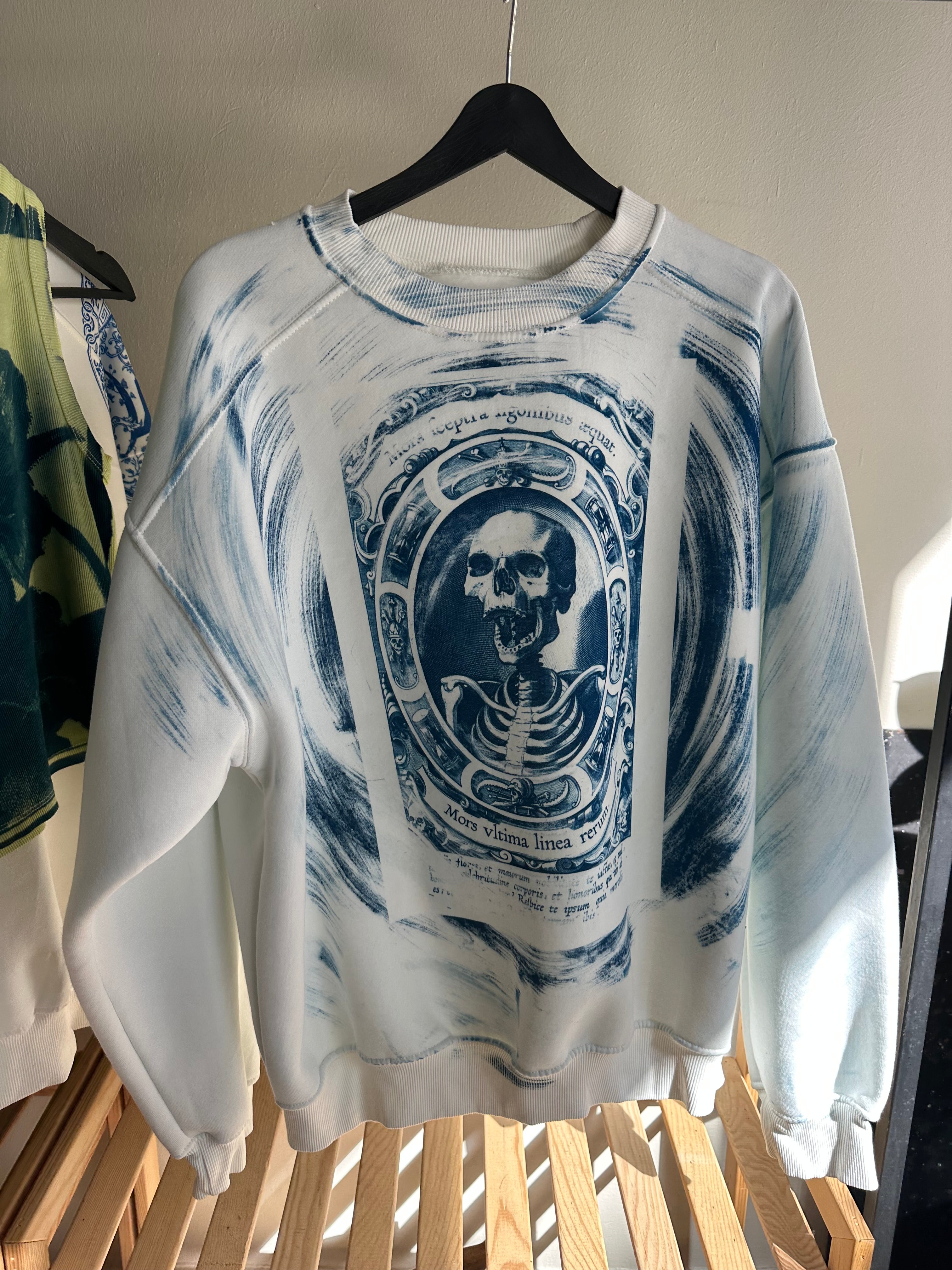 Skeleton Cyanotype Sweatshirt