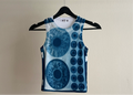 Iris Cyanotype Crop Top Sale 4