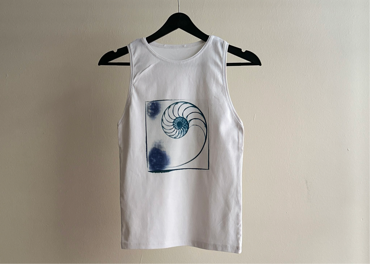 Spiral Cyanotype Tank Top Sale 21