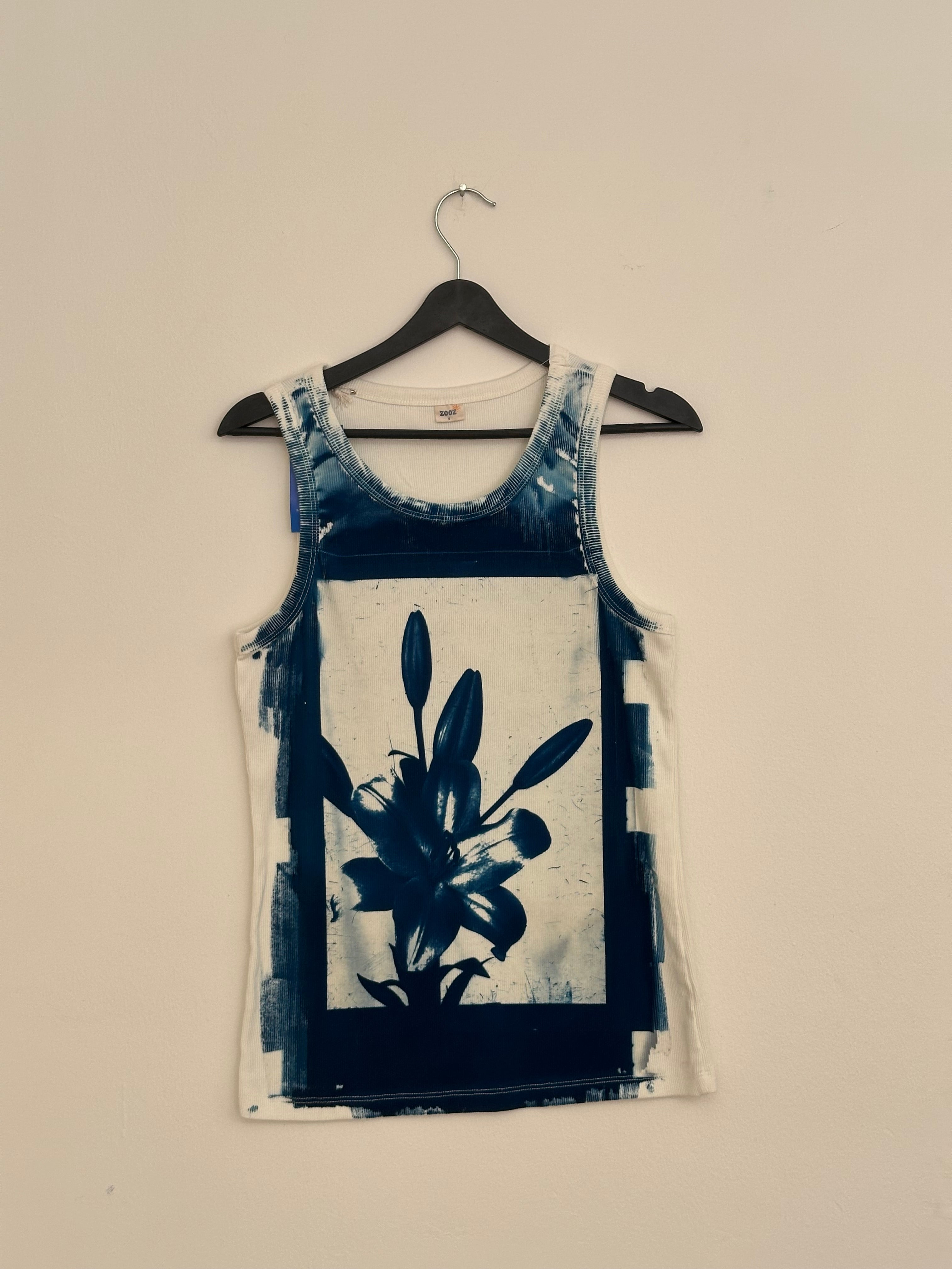 Flower Cyanotype Men’s Top