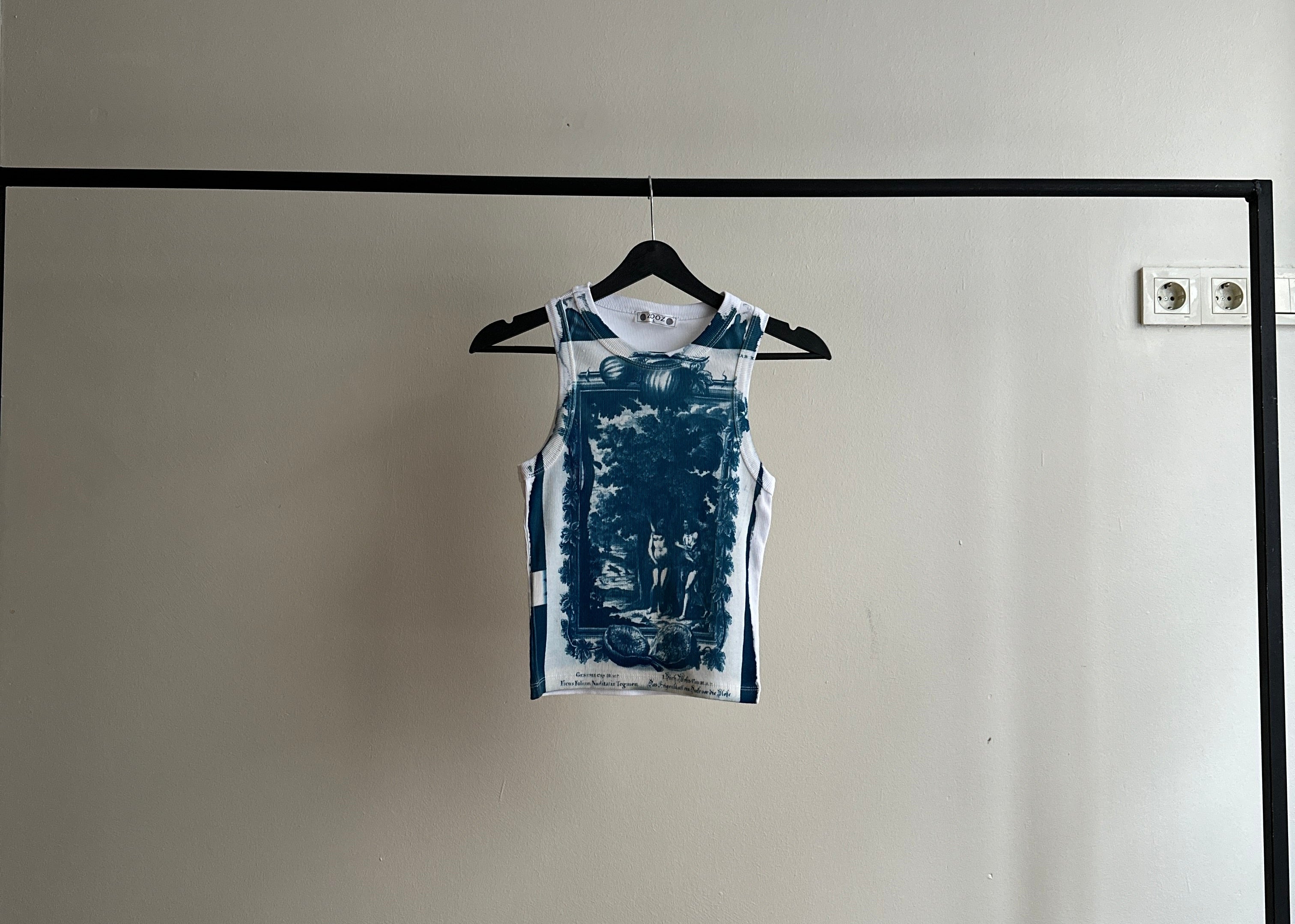 Eve Cyanotype Crop Top Sale 96