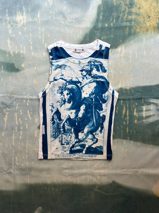 Cyanotype Crop Top Sale 160