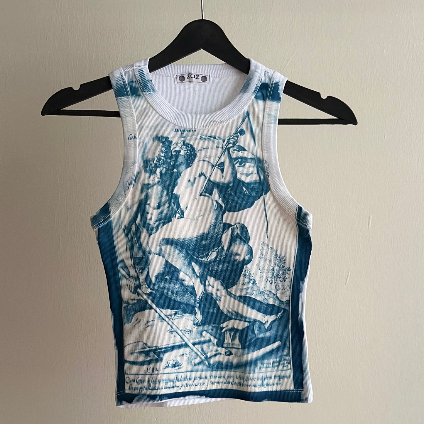 1582 Cyanotype Crop Top Sale 47