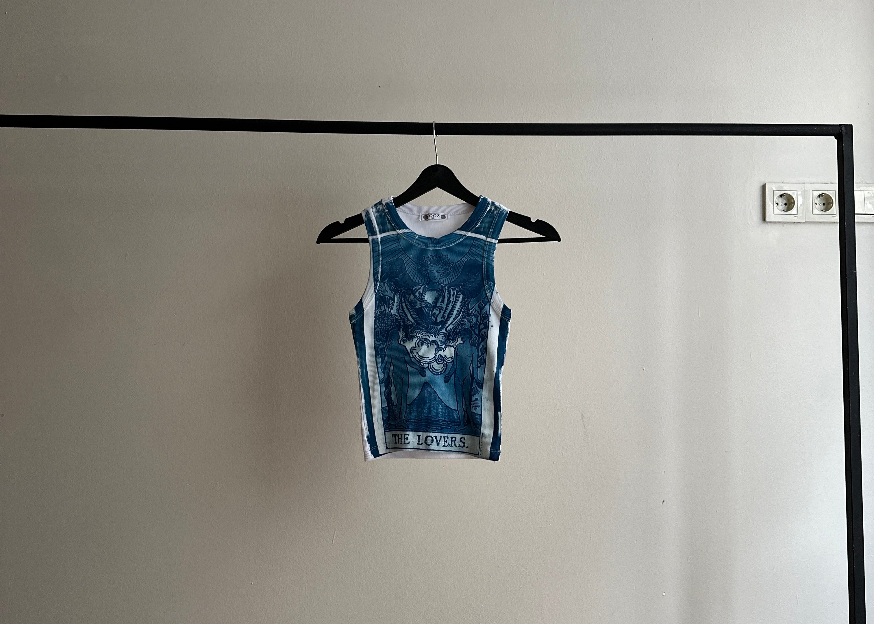 Lovers Cyanotype Crop Top Sale 102