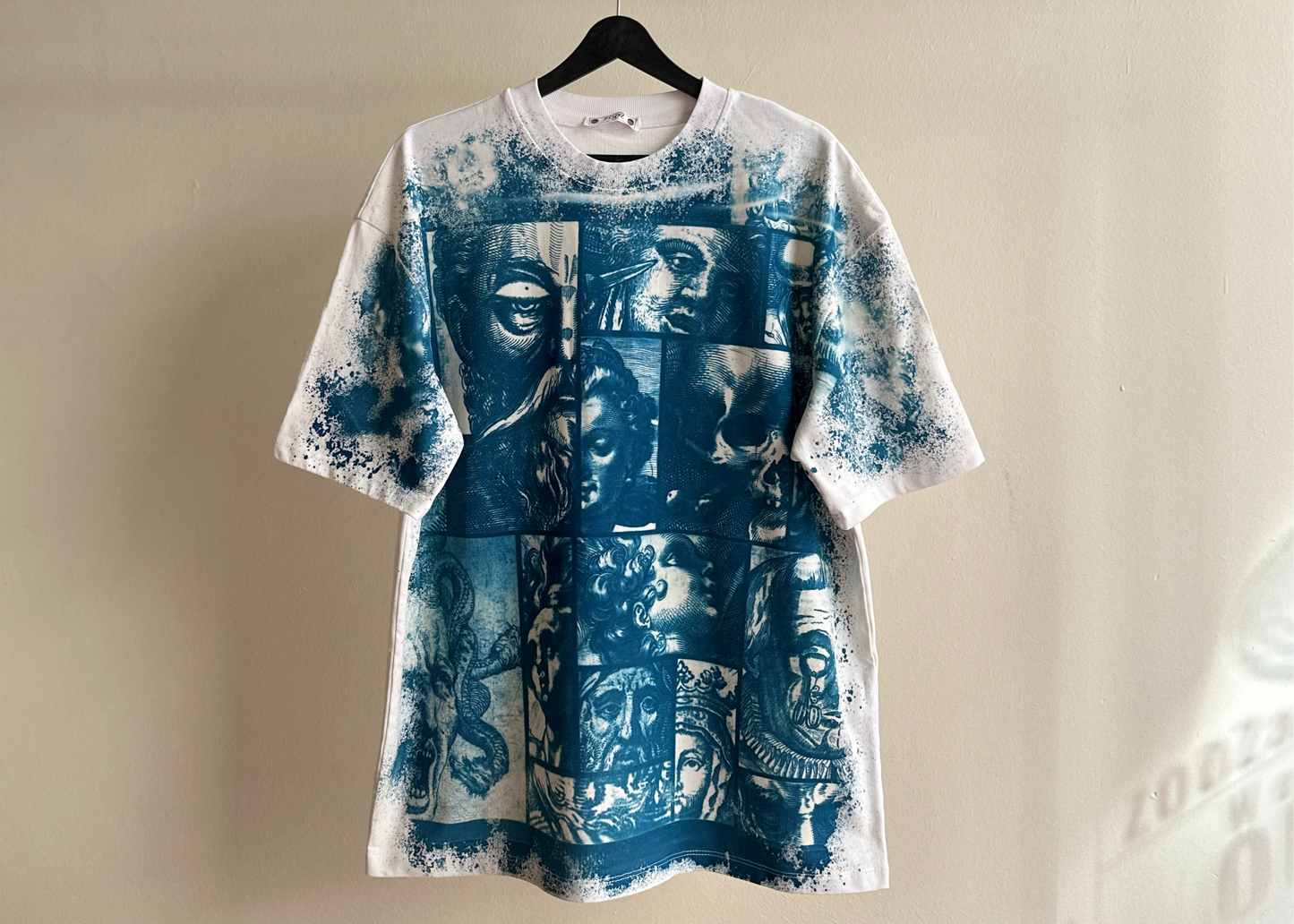 Side to side Cyanotype T-shirt