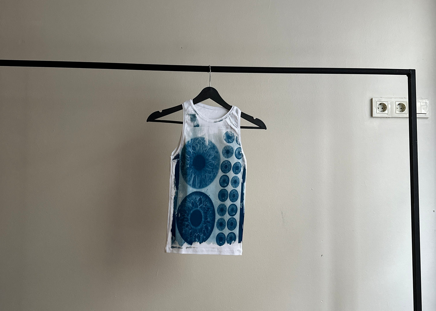 Iris Cyanotype Tank Top Sale 114