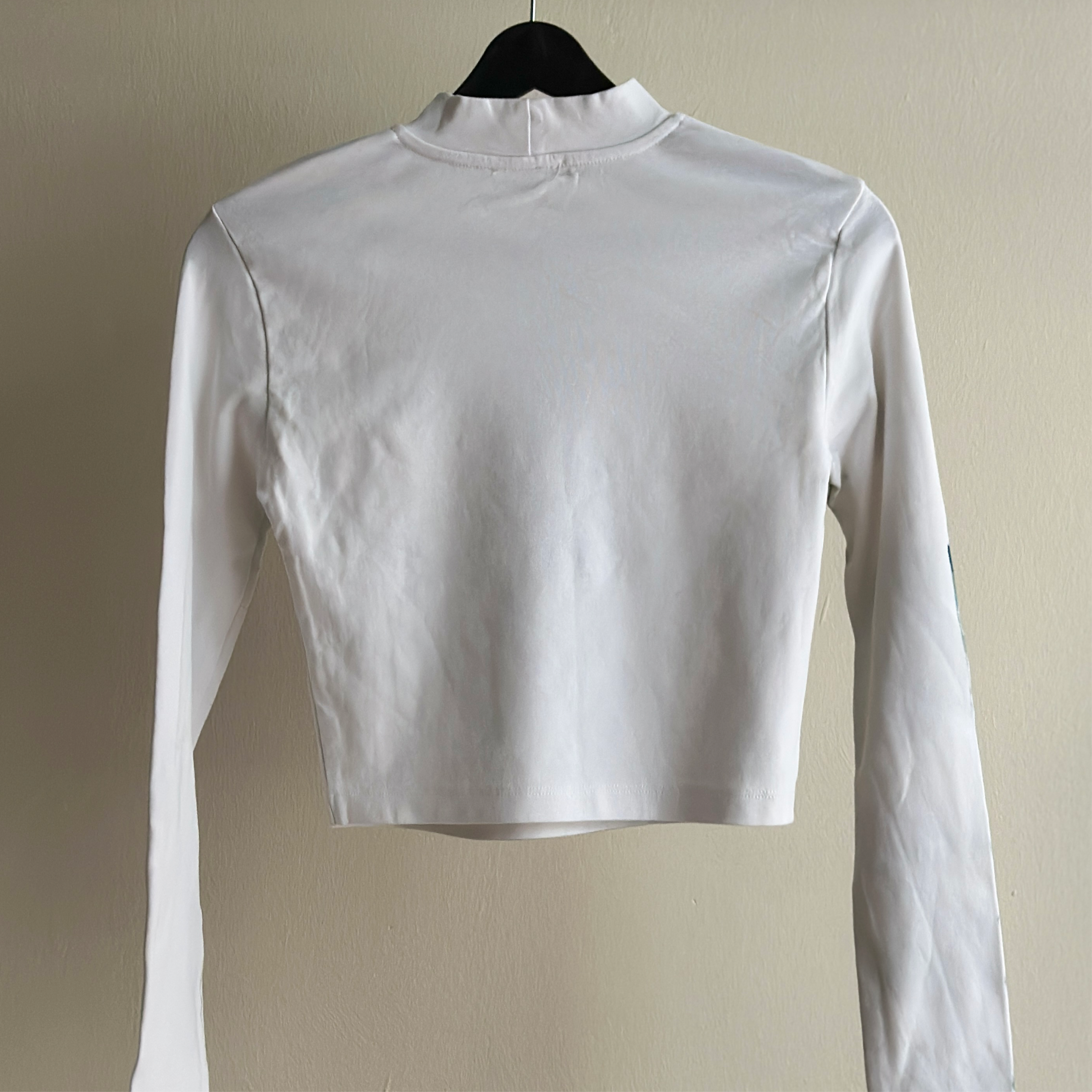Diamond Cyanotype Super Crop Top Sale 42