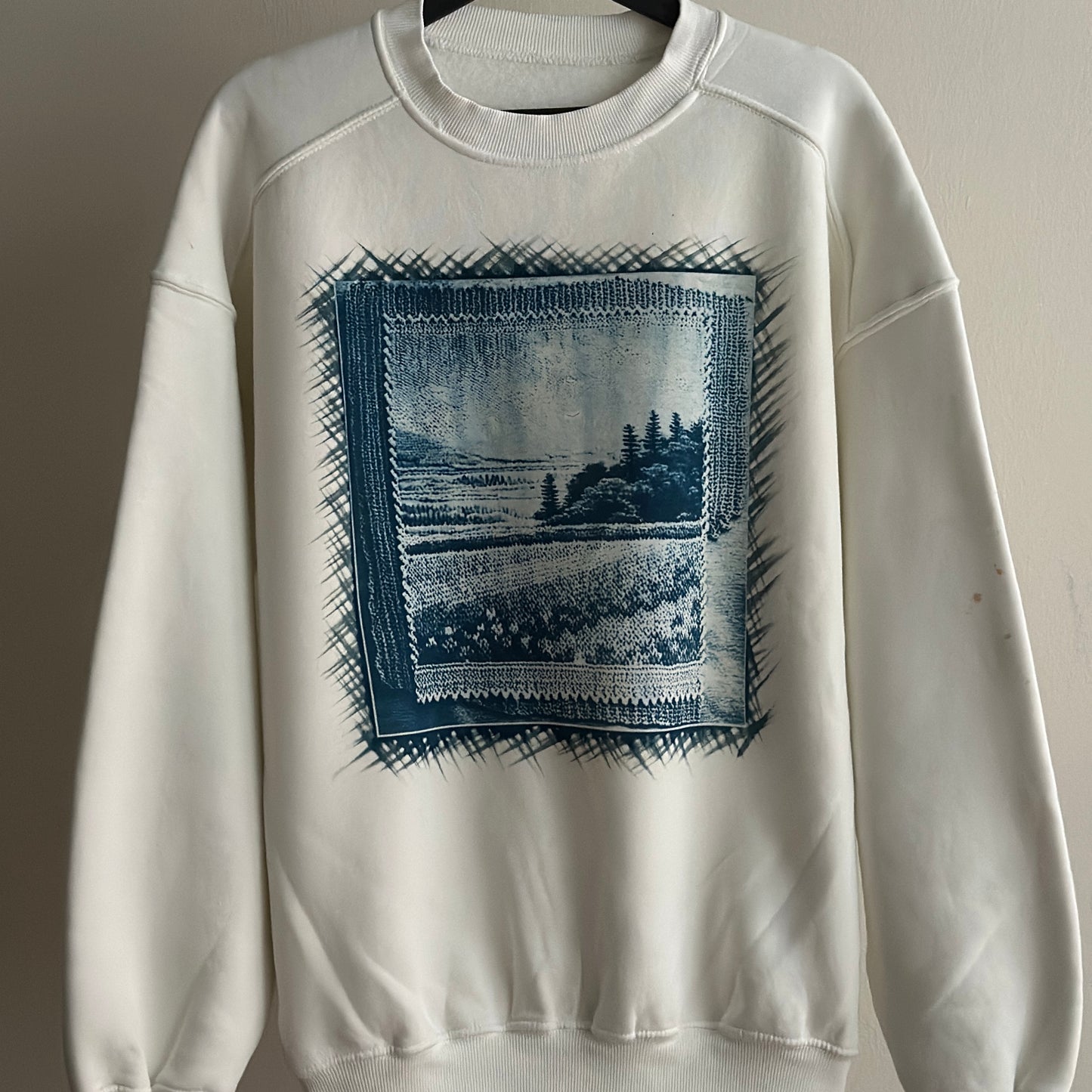 Between Whispers Cyanotype Sweatshirt 72