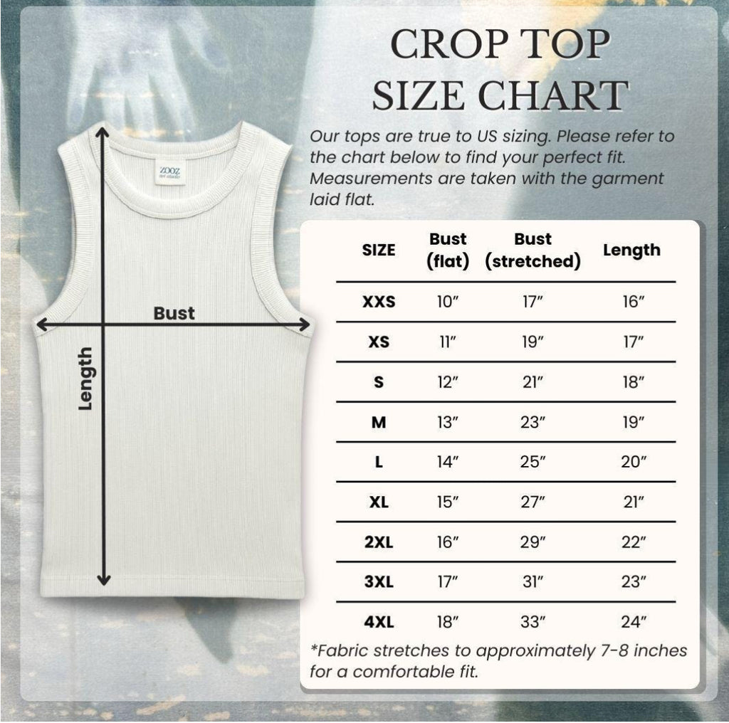 Holy Blue Cyanotype Crop Top – Handcrafted Wearable Art by ZOOZ