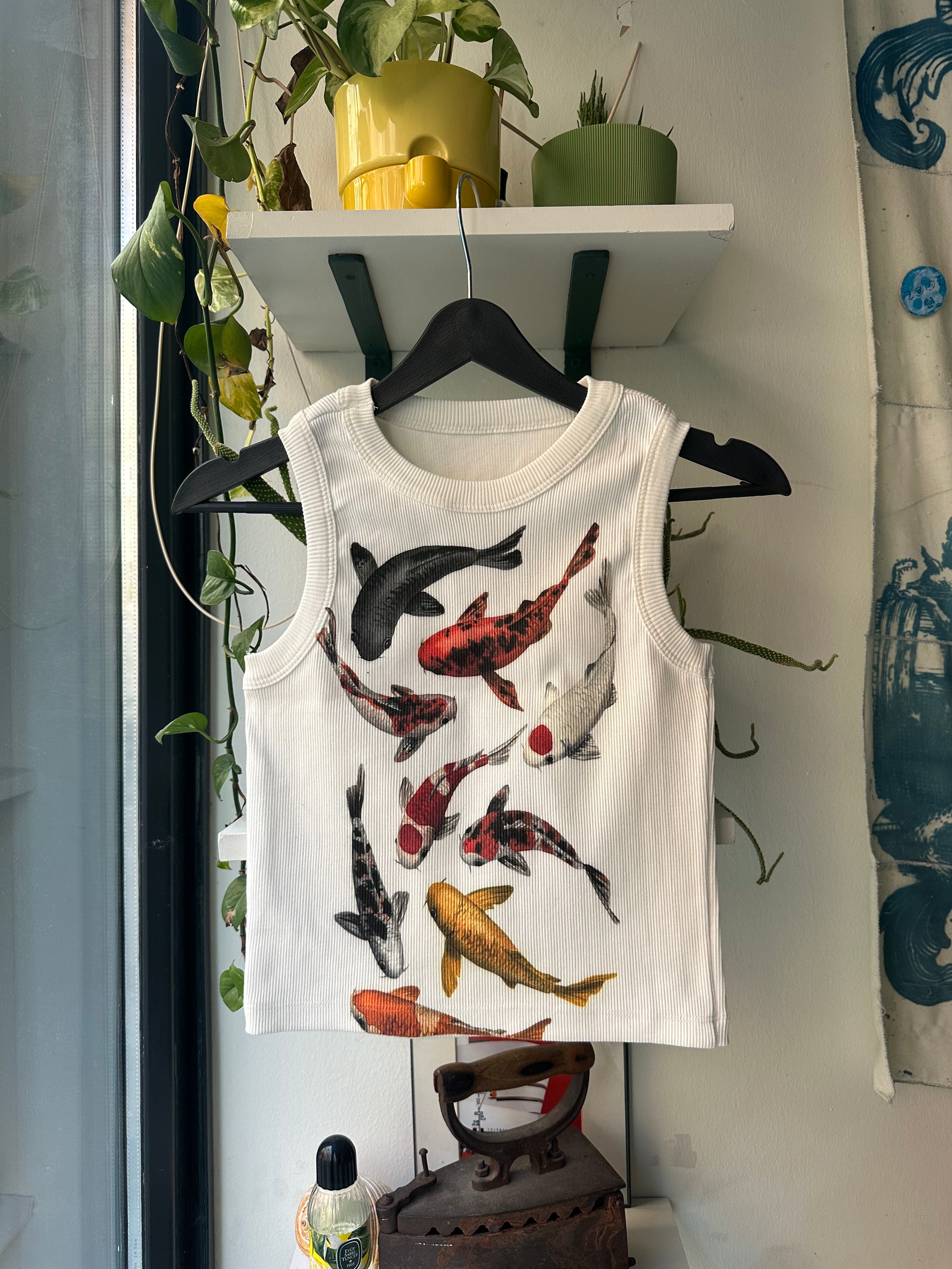 Koi Fish Crop Top Sale 186