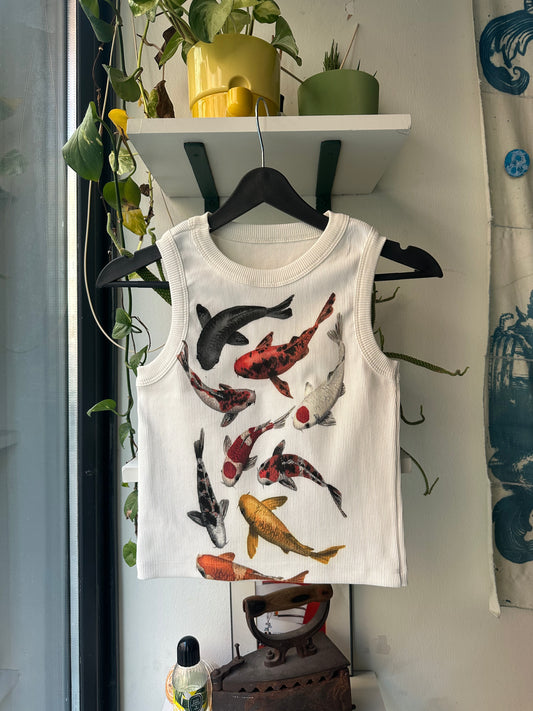 Koi Fish Crop Top Sale 186