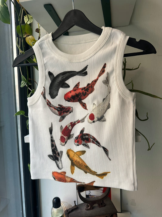 Koi Fish Crop Top Sale 186