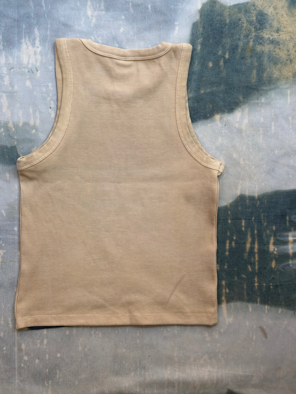 Narcissus Cyanotype Crop Top Sale 235