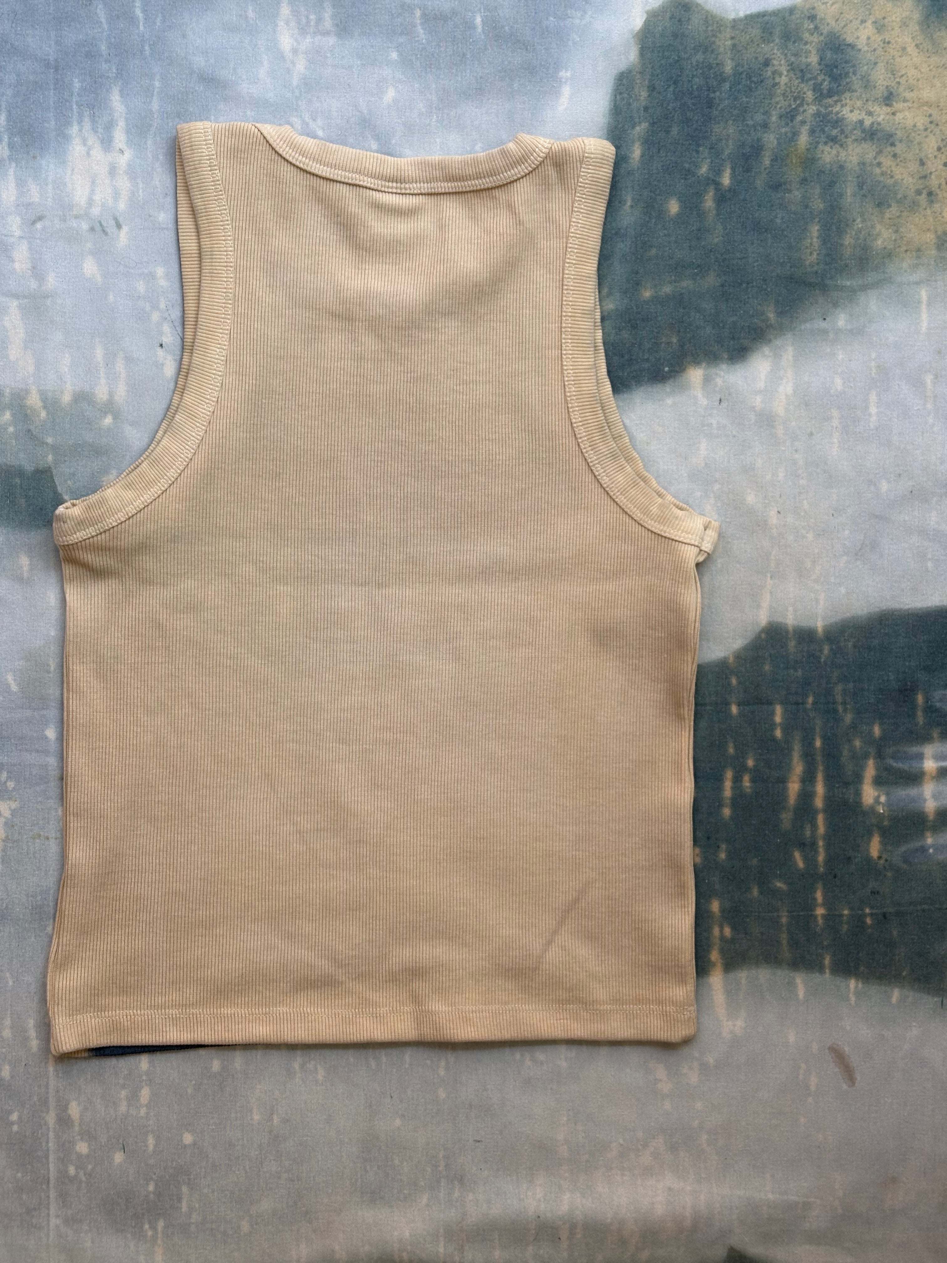 Narcissus Cyanotype Crop Top Sale 235