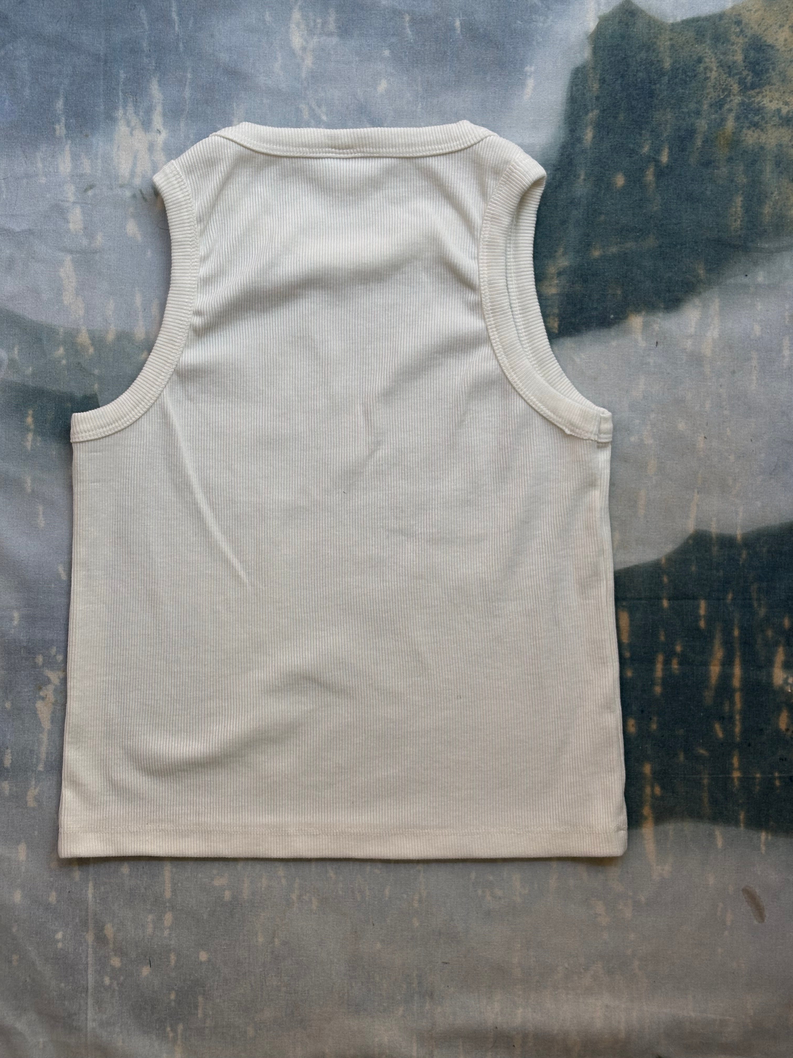 Flower Cyanotype Crop Top Sale 236